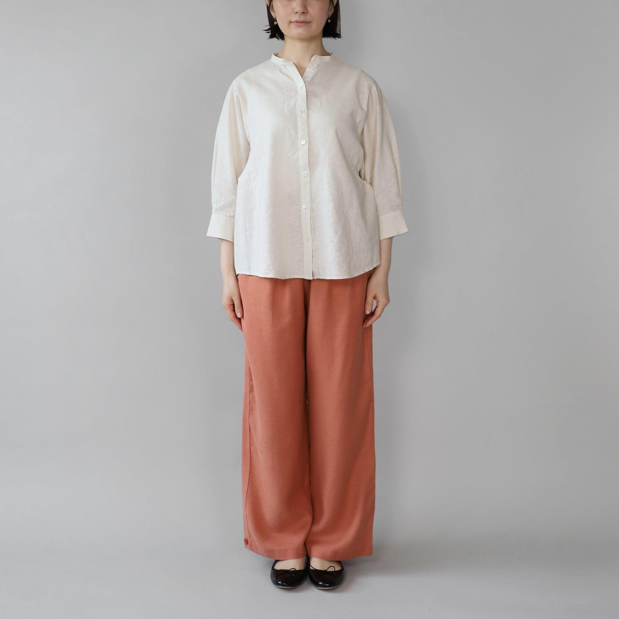 リループフレアブラウス WE2401G001 Beige