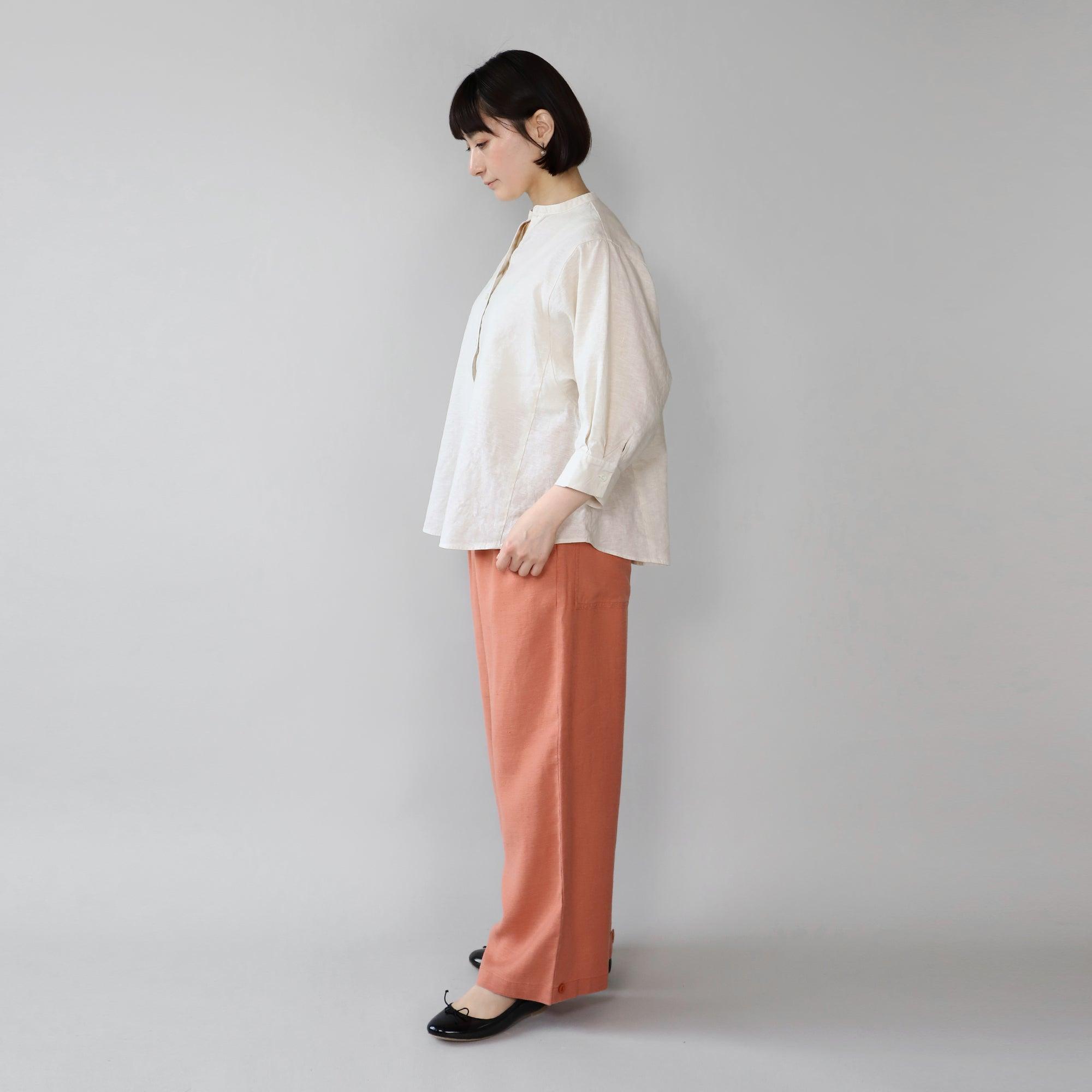 リループフレアブラウス WE2401G001 Beige