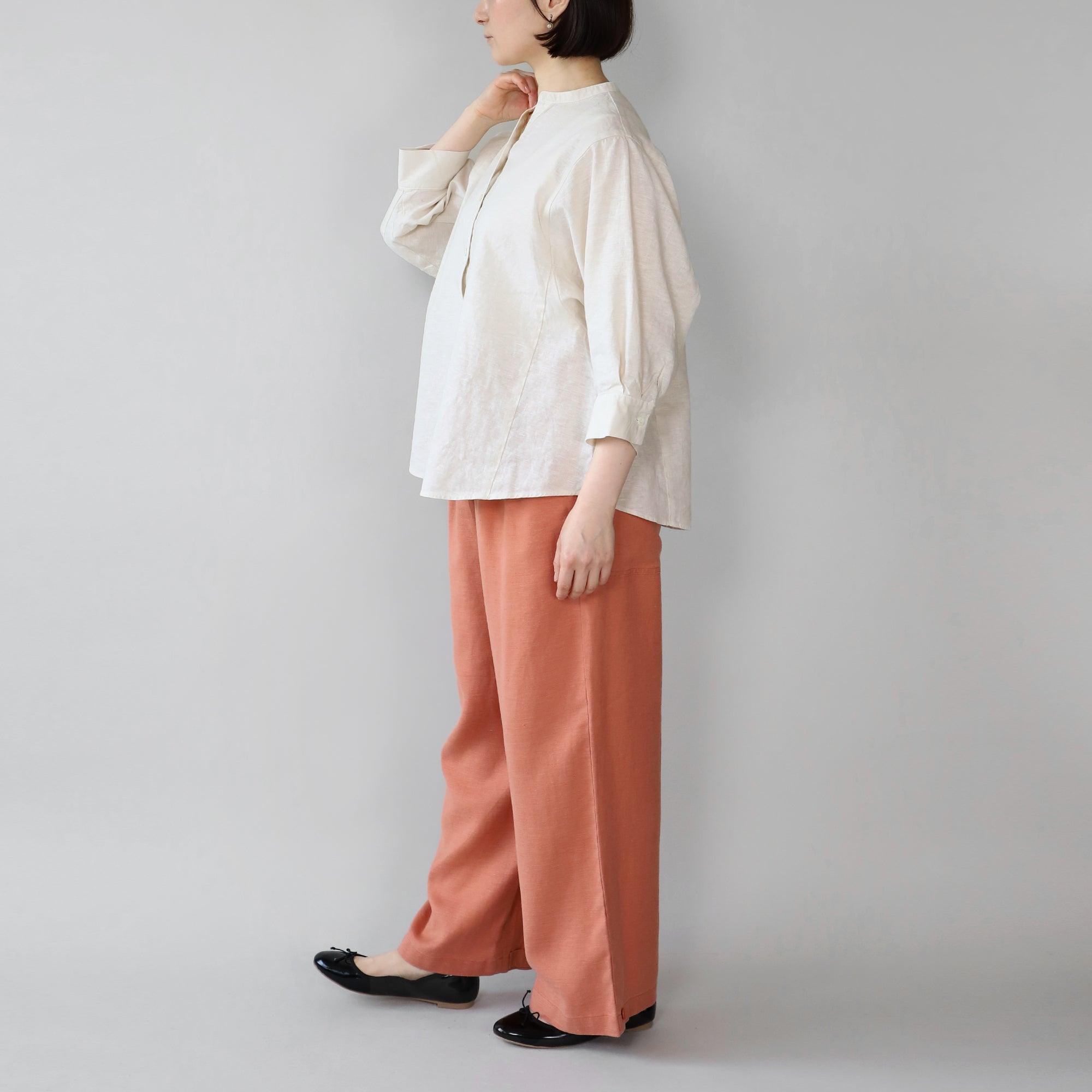 リループフレアブラウス WE2401G001 Beige