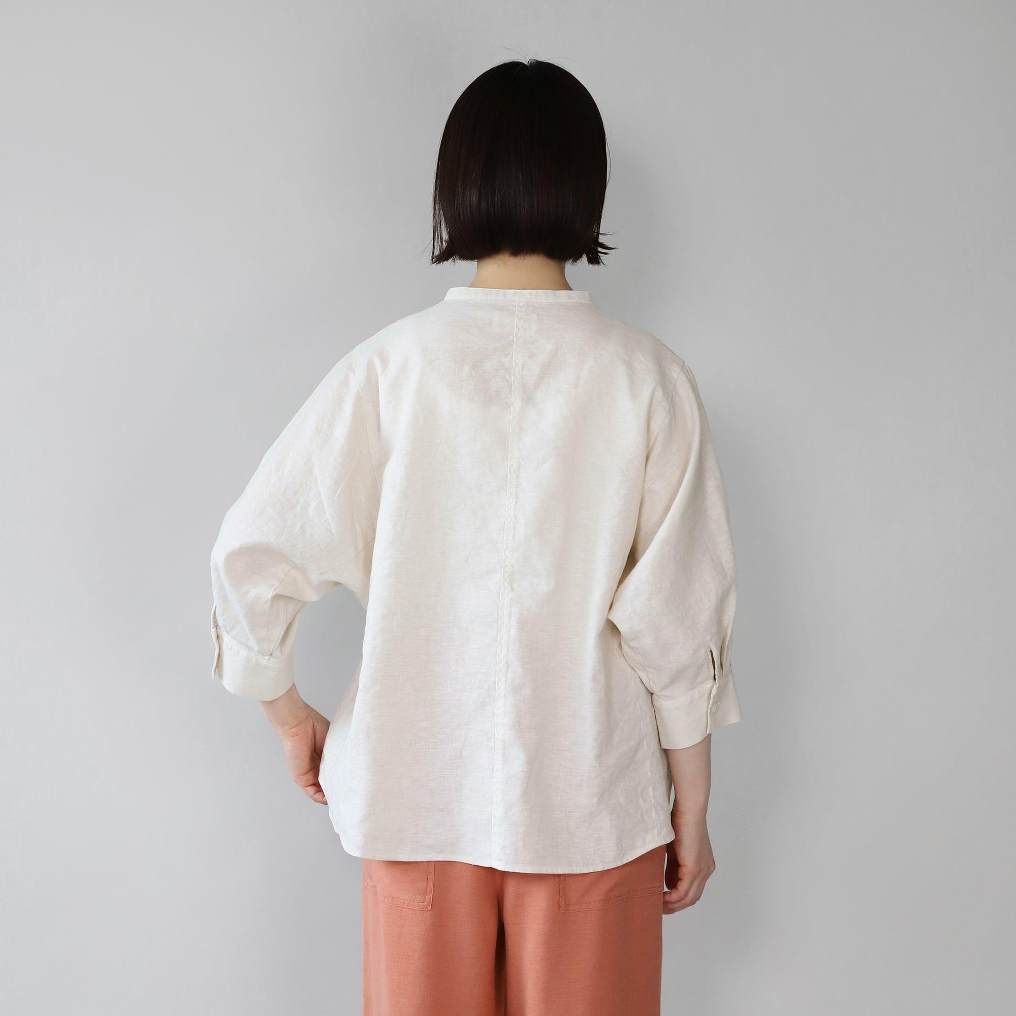 リループフレアブラウス WE2401G001 Beige