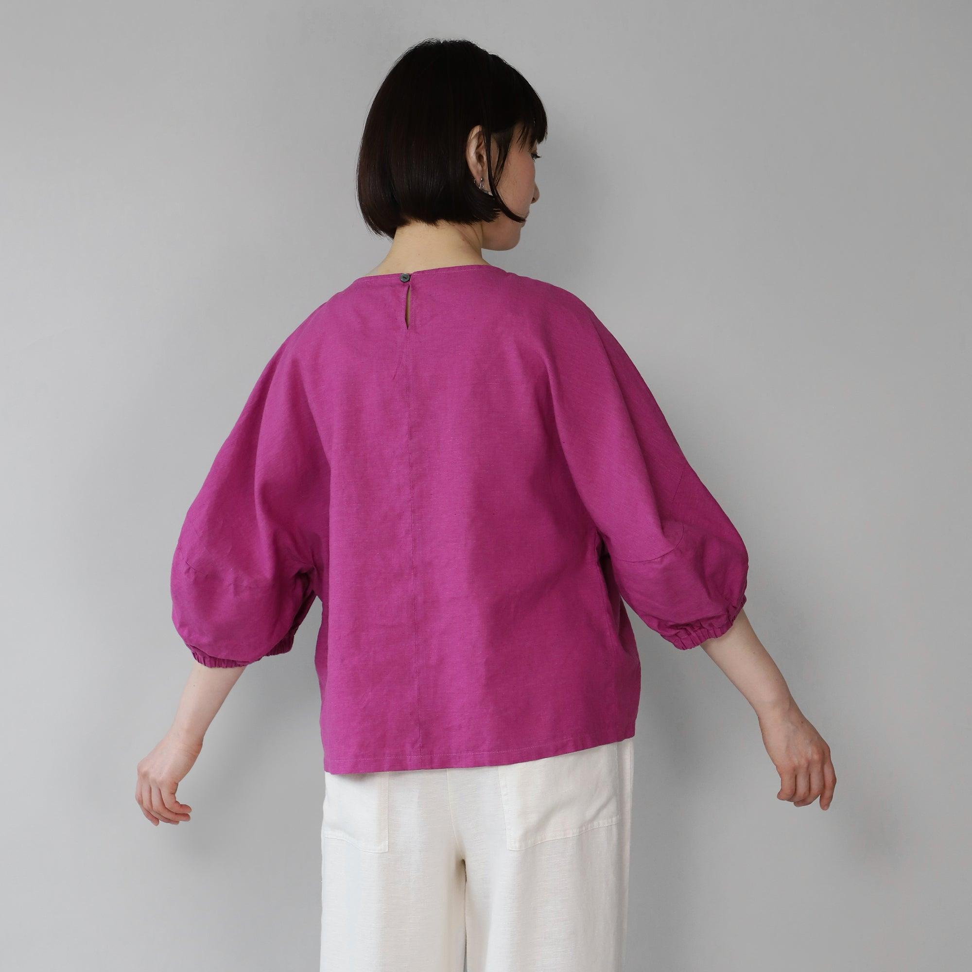 リループバルーンブラウス WE2401G002 Purple