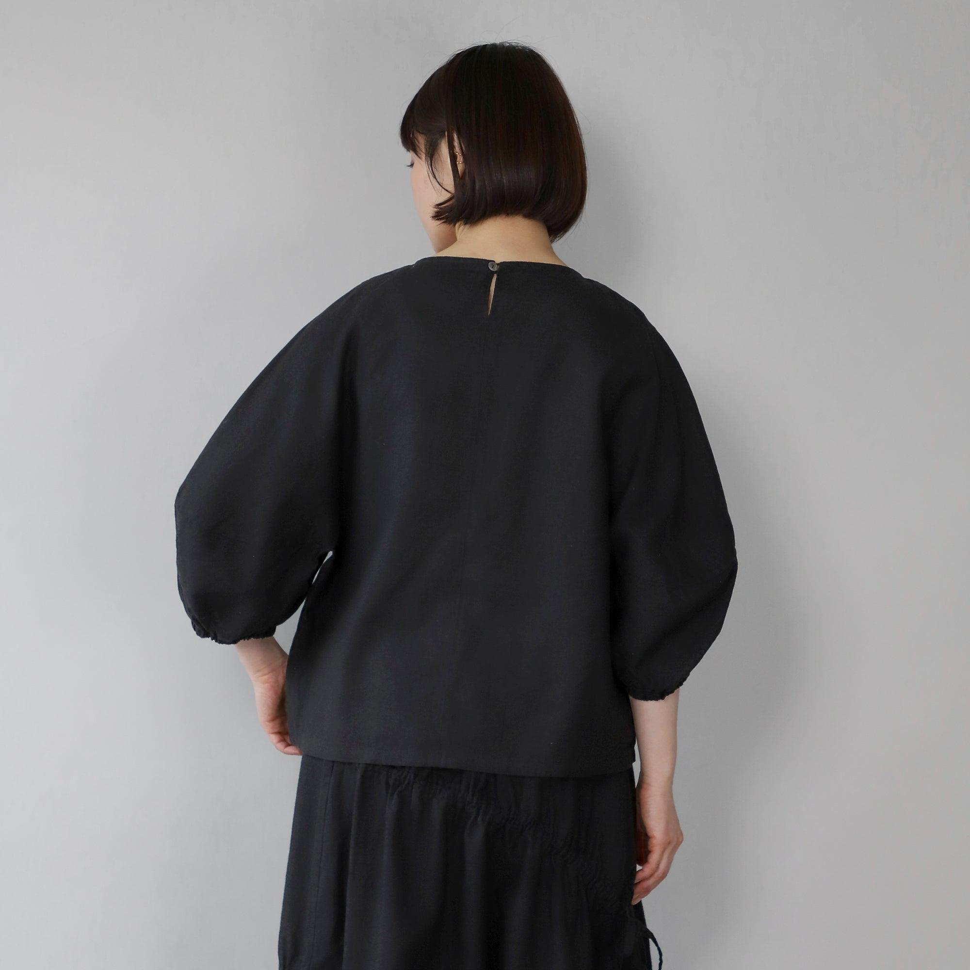 リループバルーンブラウス WE2401G002 Black