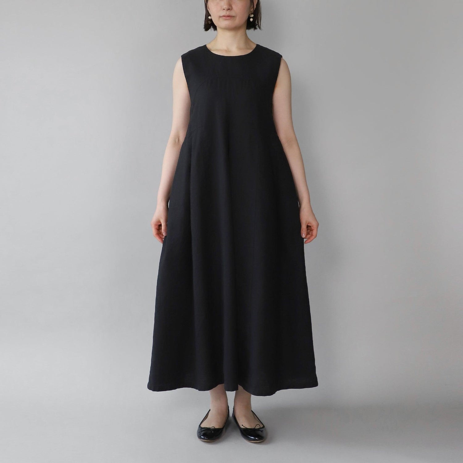 リループサイドタックワンピース WE2401G004 Black