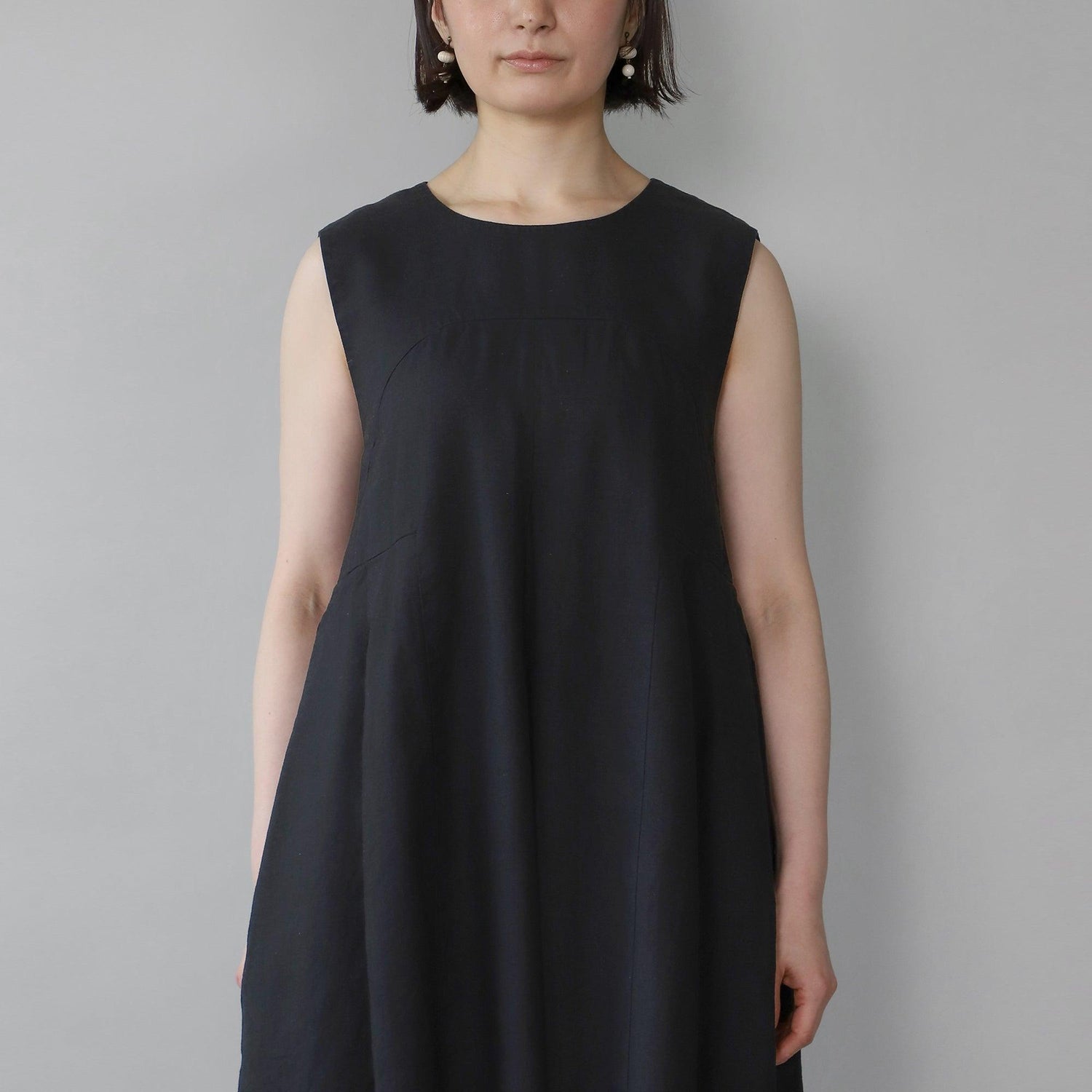 リループサイドタックワンピース WE2401G004 Black