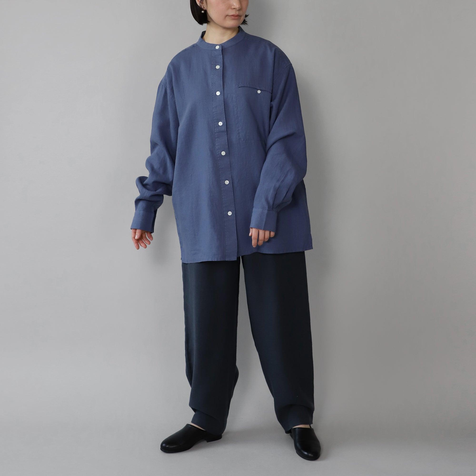 ヘンプフェザーシャツ WE2401G013 Dark Blue
