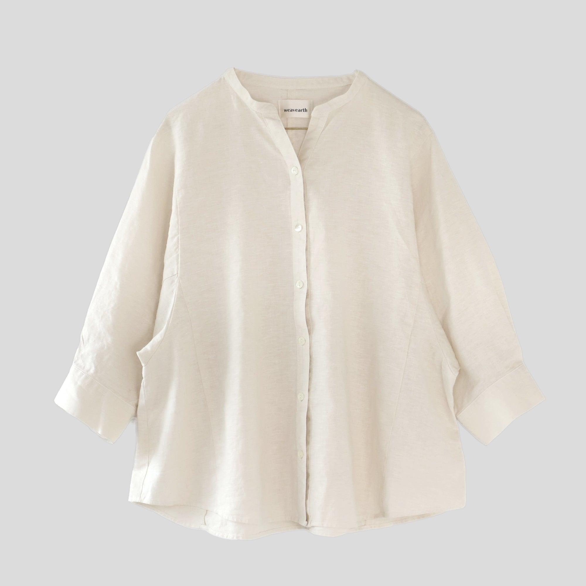 リループフレアブラウス WE2401G001 Beige