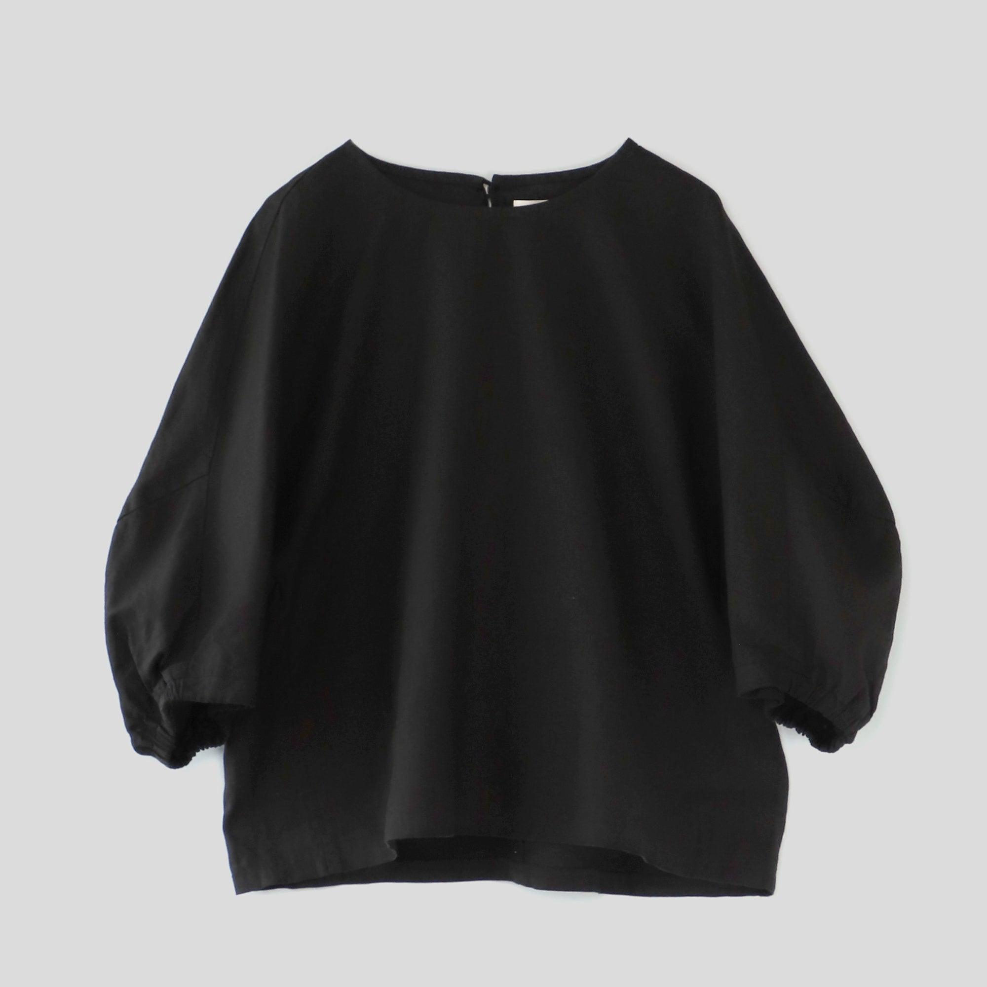 リループバルーンブラウス WE2401G002 Black