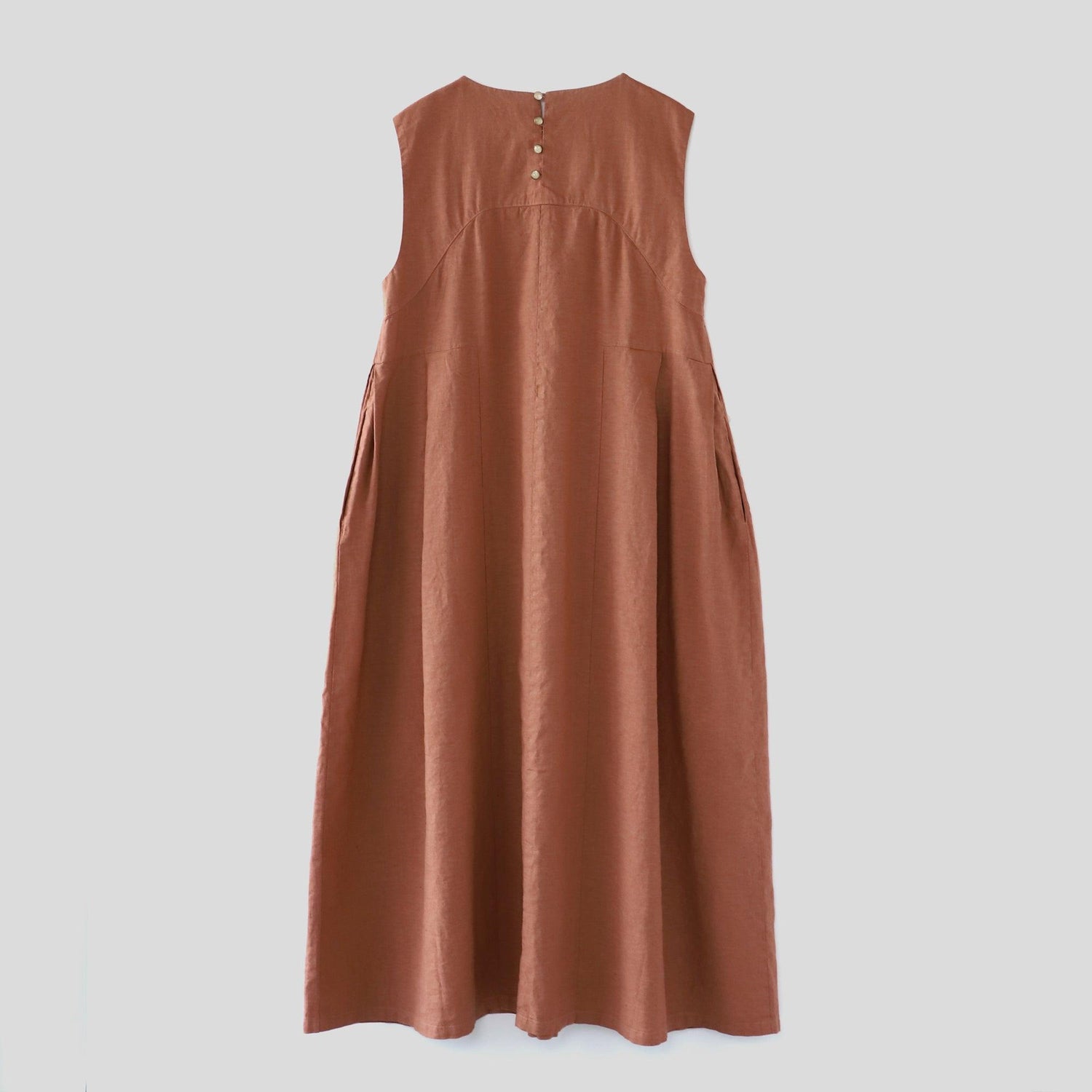 リループサイドタックワンピース WE2401G004 Rosewood