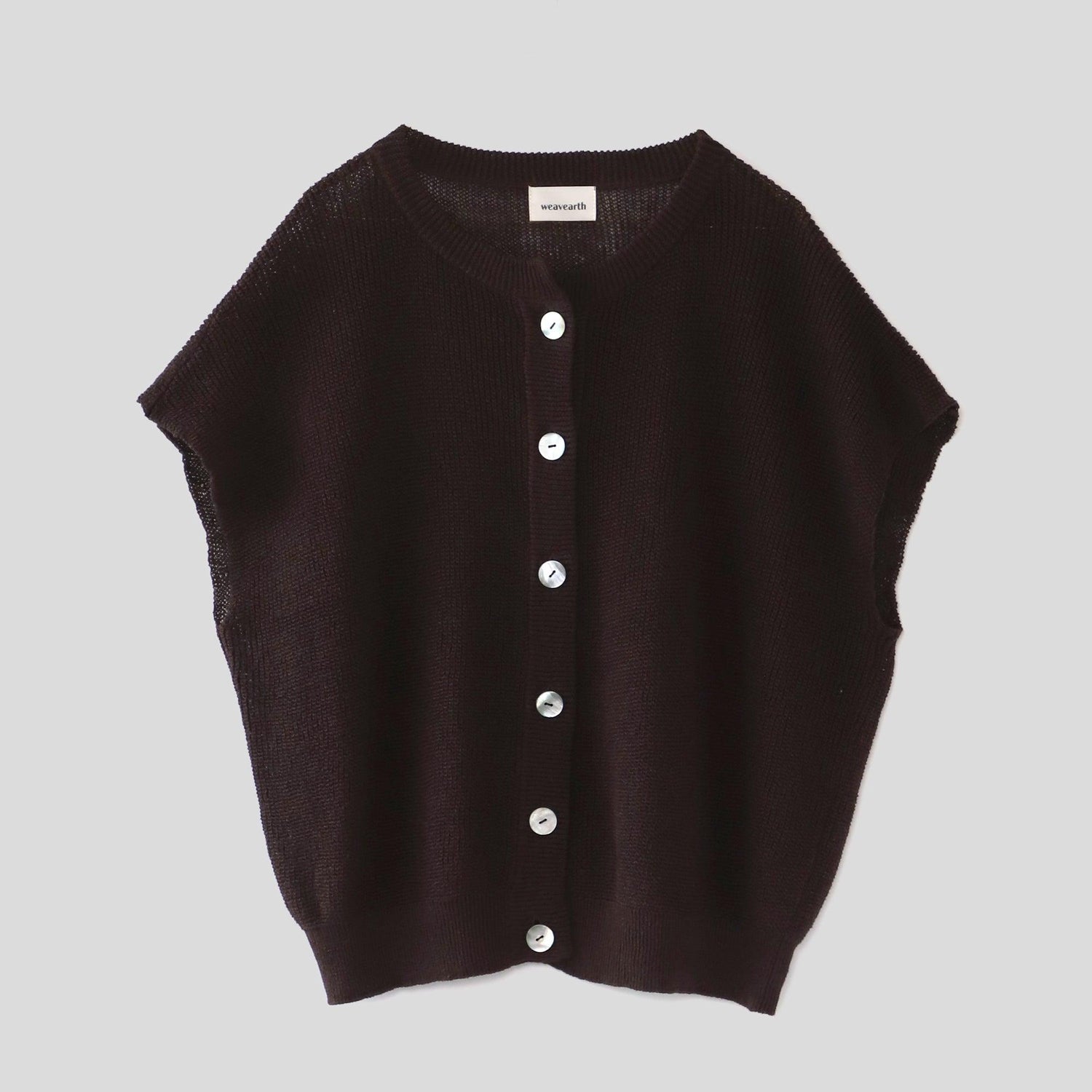 ヘンプコットンコクーンプルオーバー WE2401G016 Brown