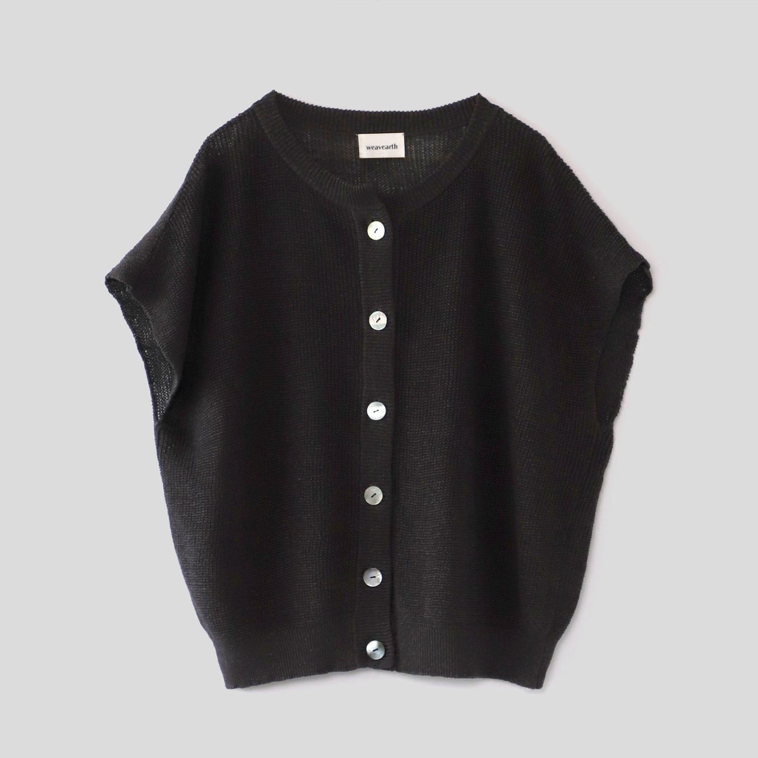 ヘンプコットンコクーンプルオーバー WE2401G016 Black