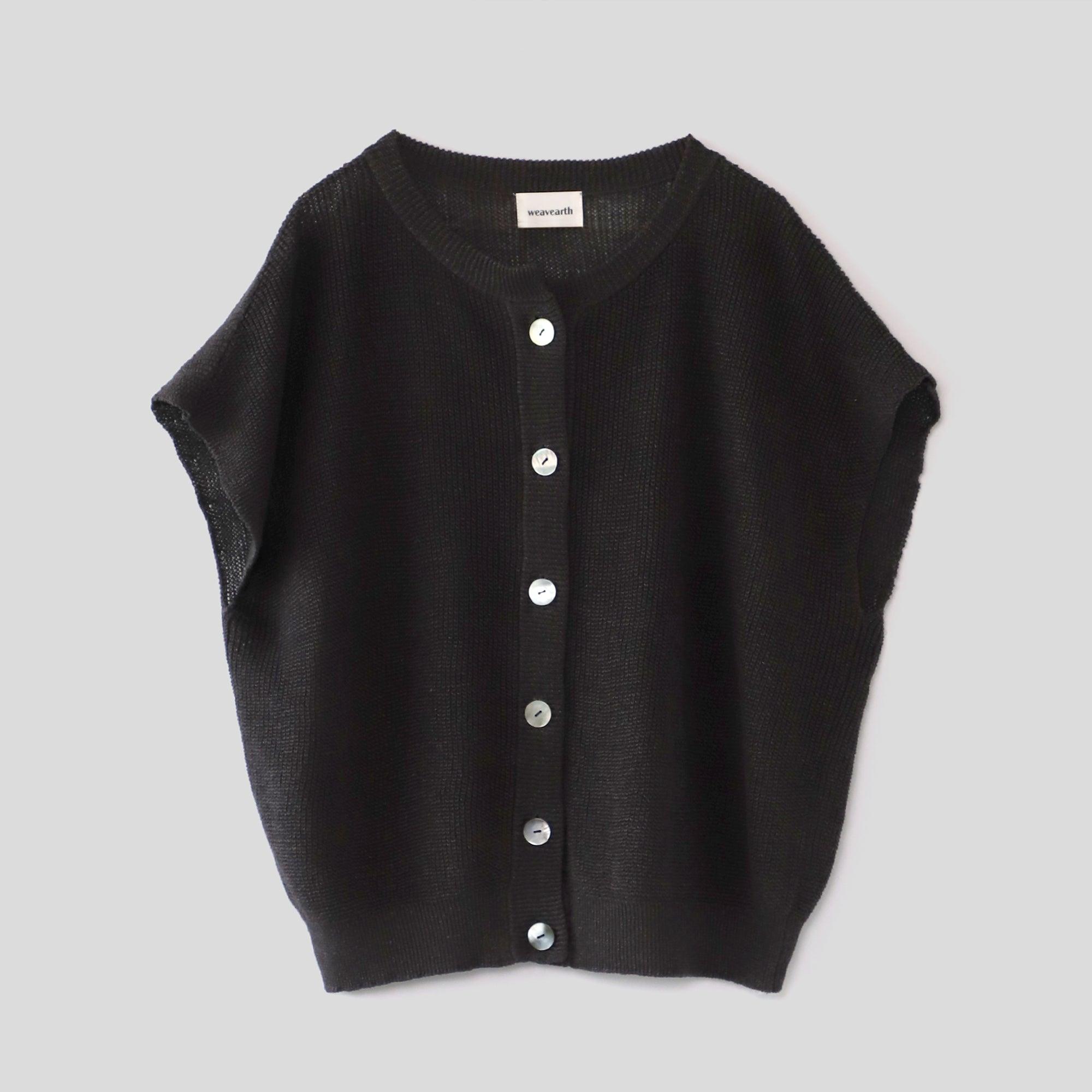 ヘンプコットンコクーンプルオーバー WE2401G016 Black