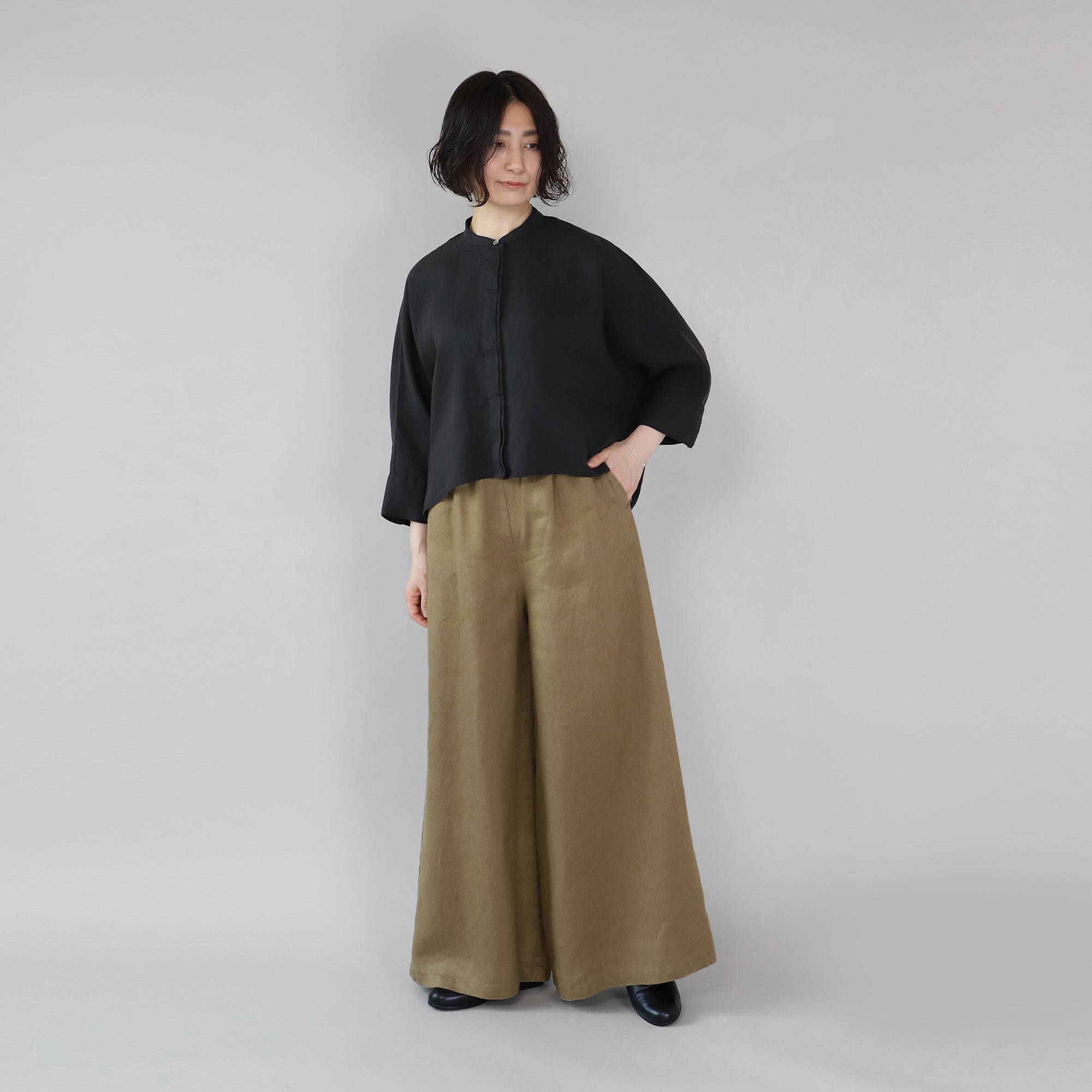 【3月15日販売開始】HDヘンプチノワイドパンツ