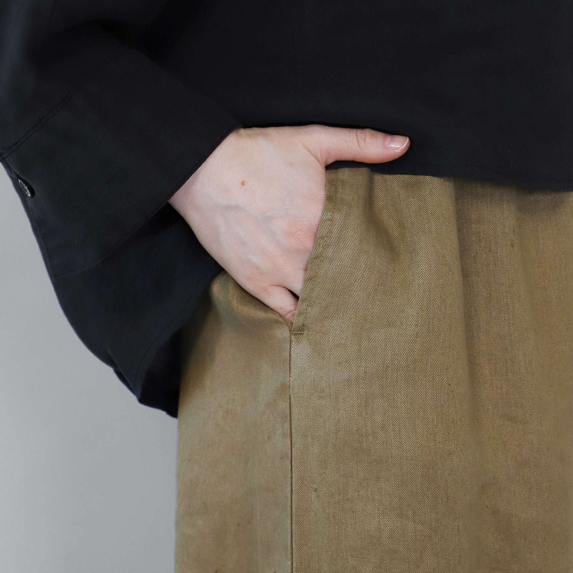 【3月15日販売開始】HDヘンプチノワイドパンツ