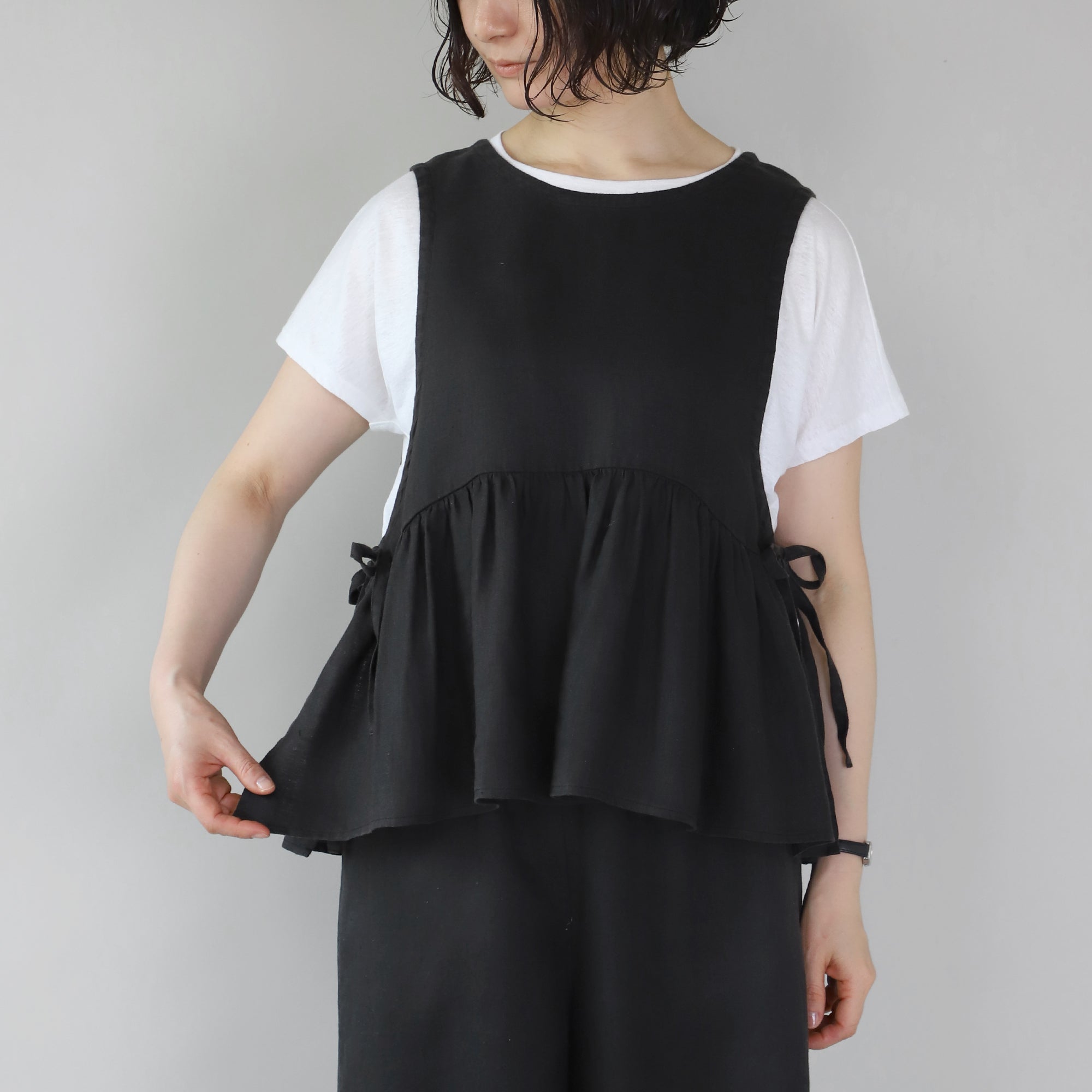 【3月15日販売開始】サイドリボンジレヴェスト