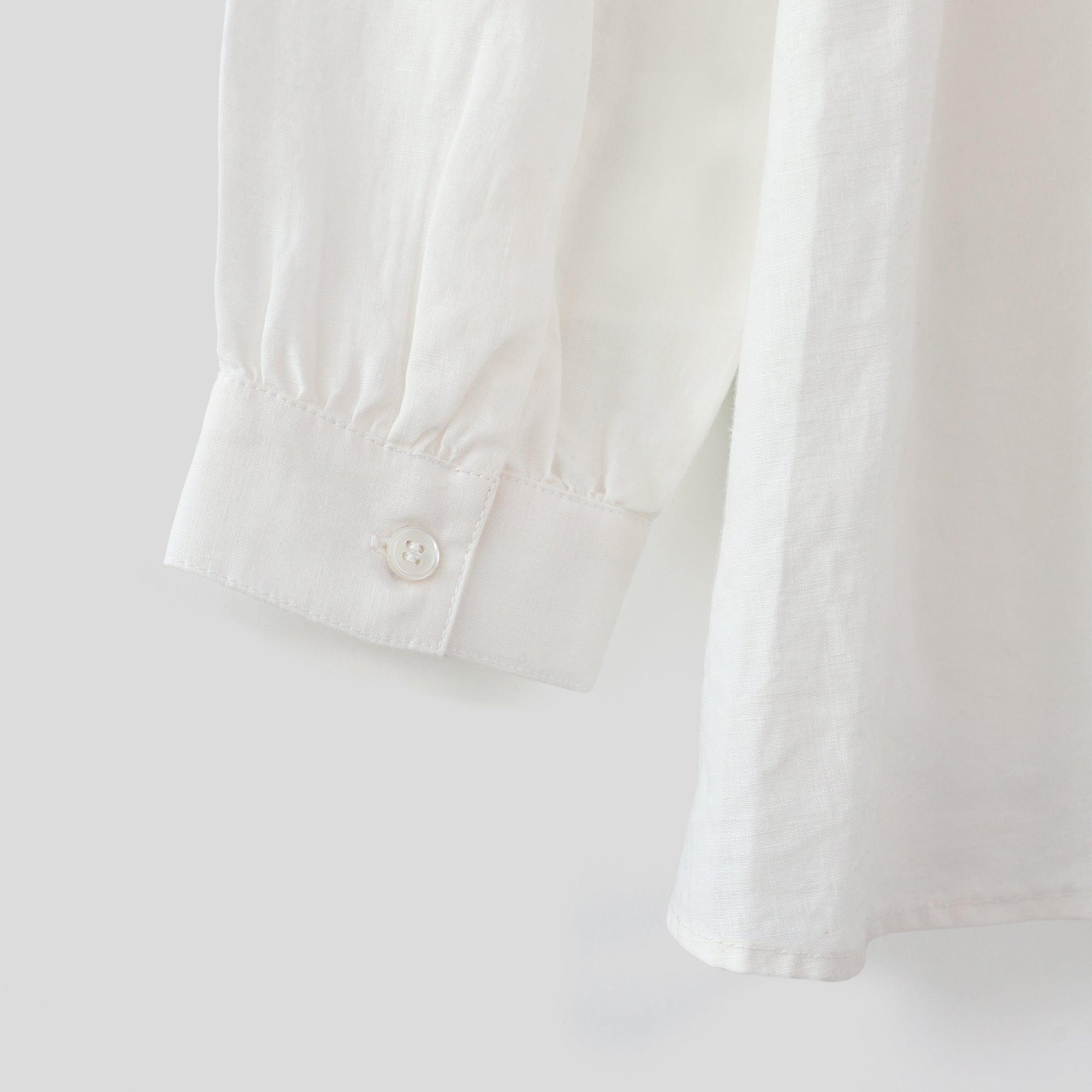 WE2501G006 ヘンプフーディシャツ