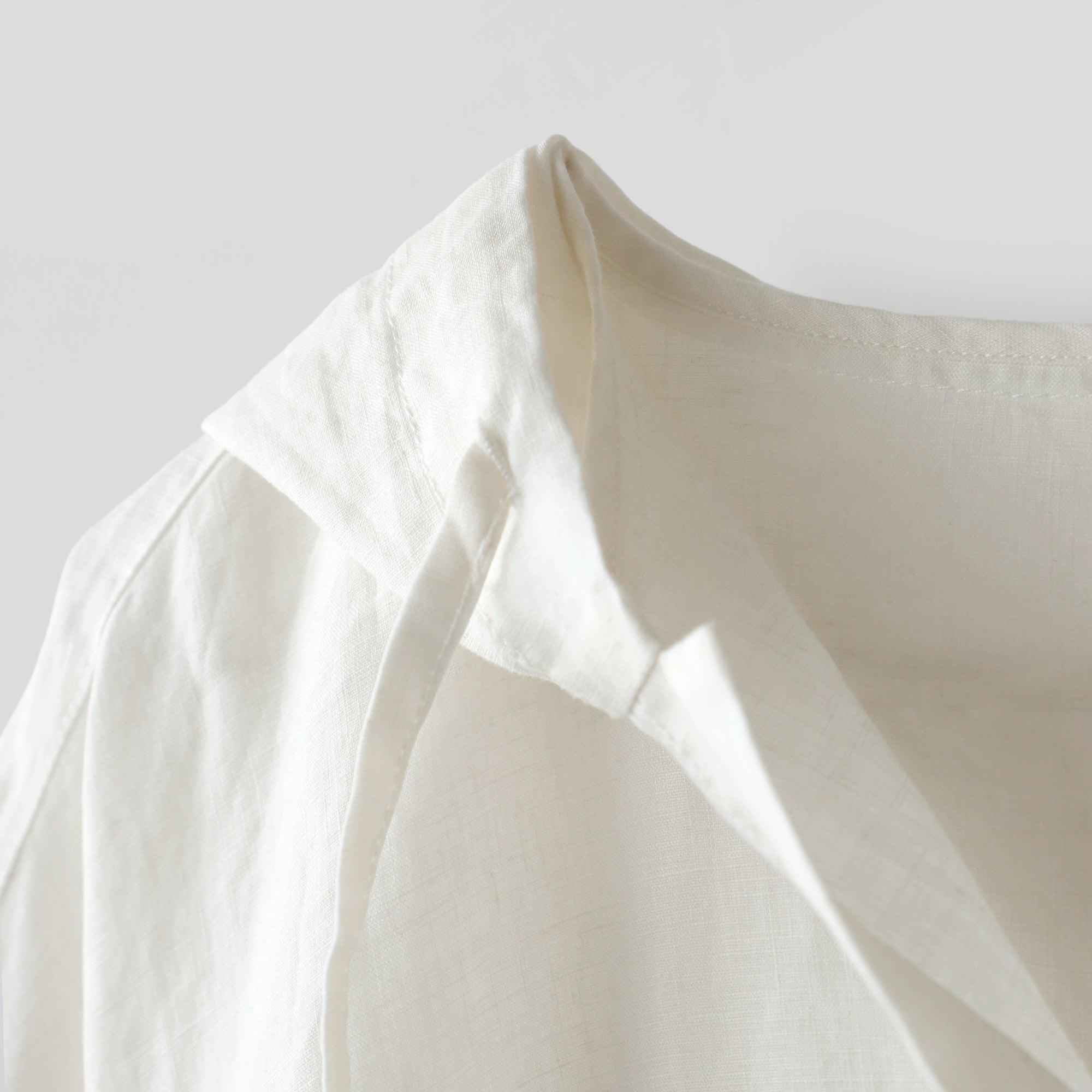 WE2501G006 ヘンプフーディシャツ