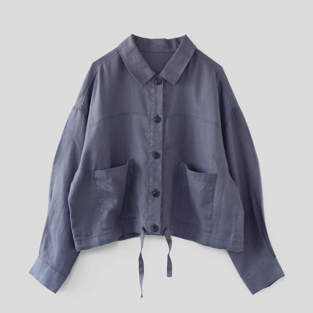 WE2501G008 ヘンプツイルシャツジャケット