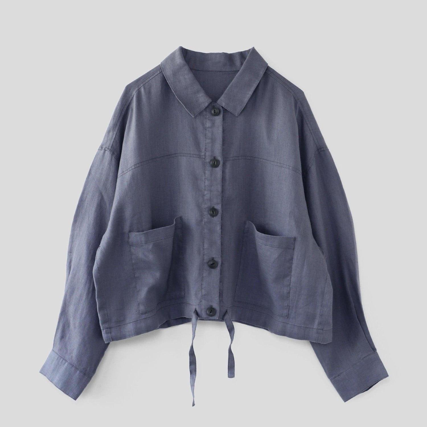 WE2501G008 ヘンプツイルシャツジャケット