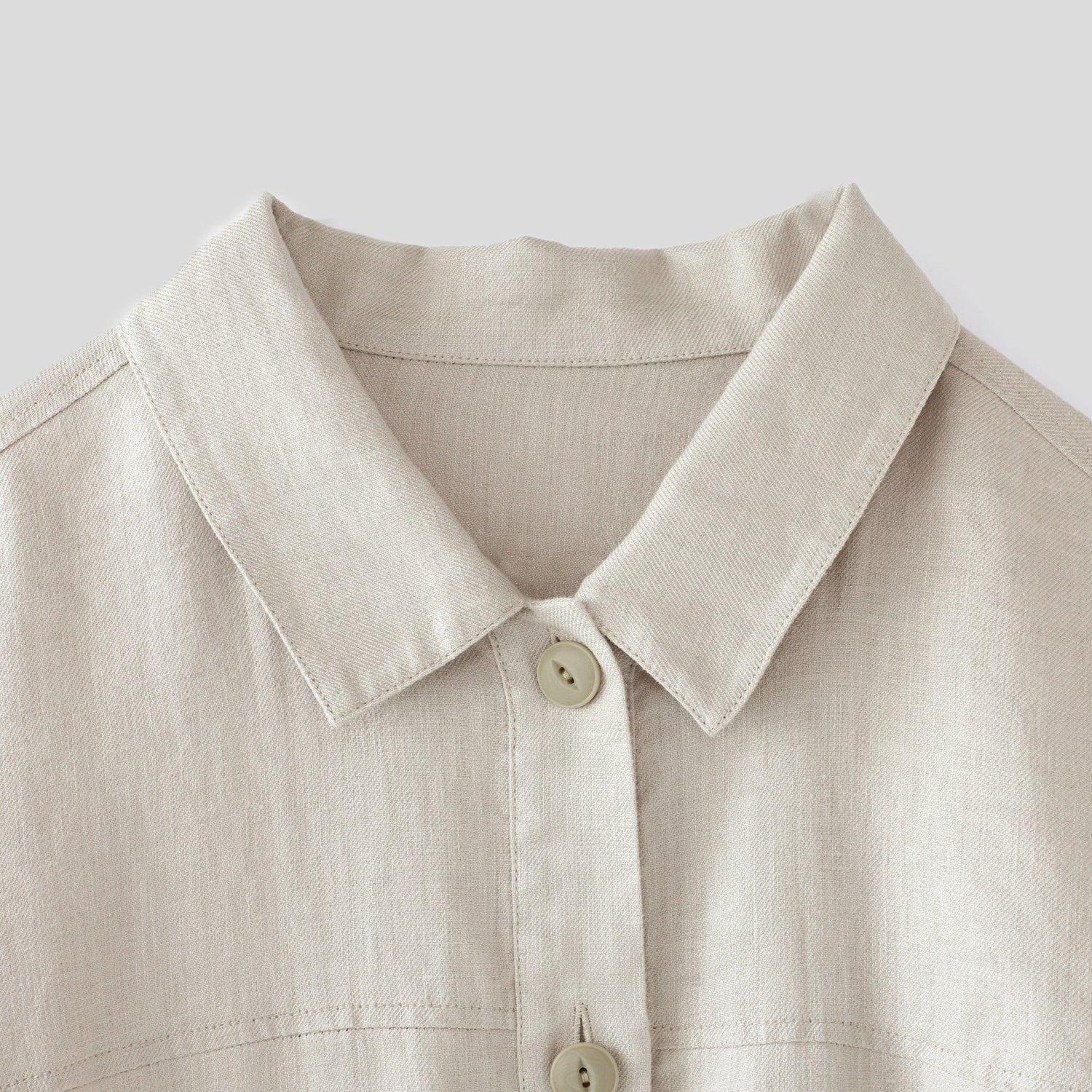 WE2501G008 ヘンプツイルシャツジャケット