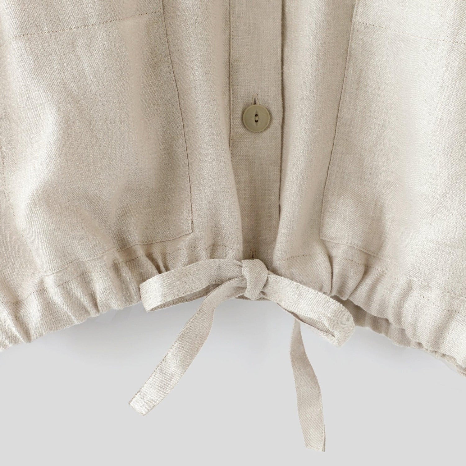 WE2501G008 ヘンプツイルシャツジャケット