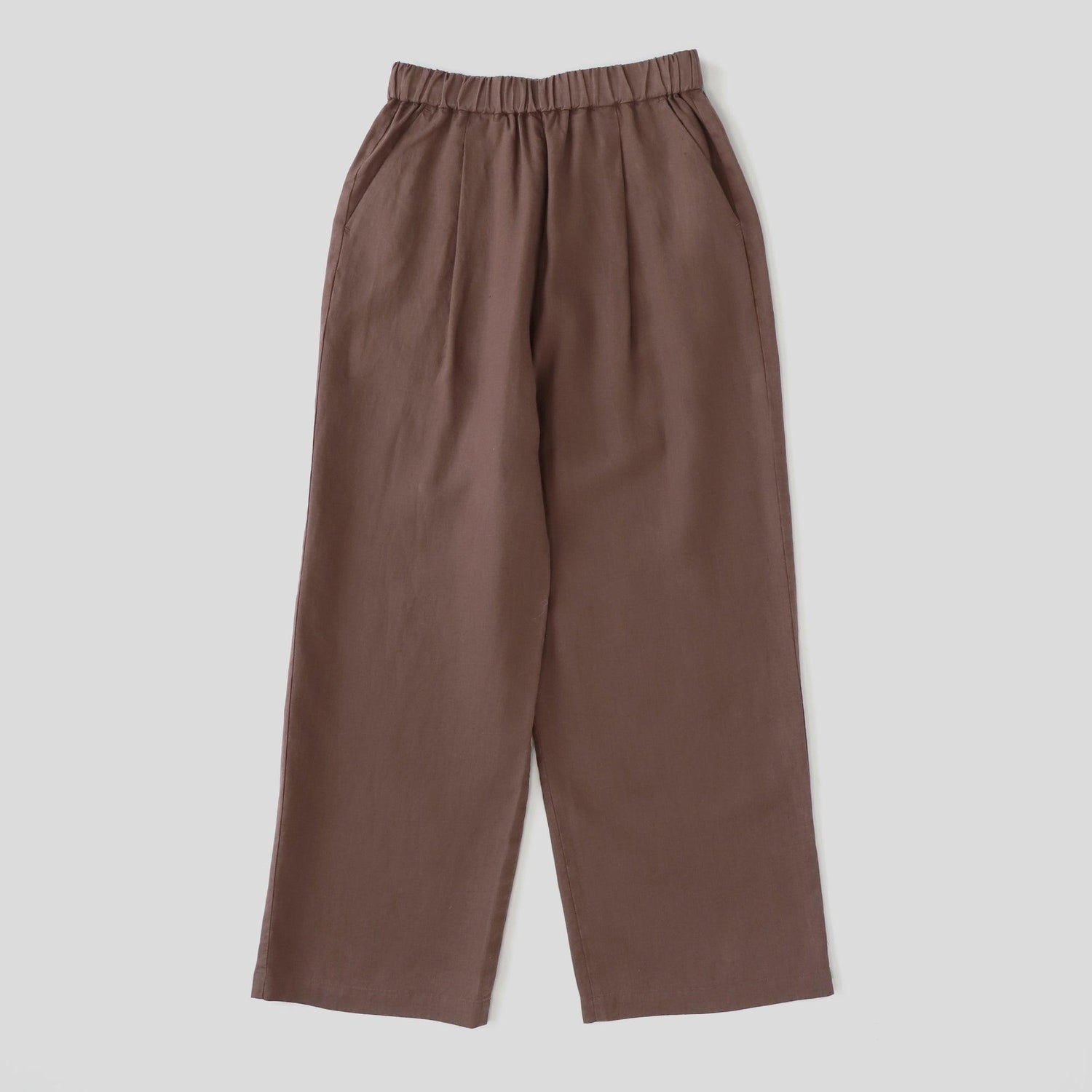 WE2501G002 ヘンプ タックイージーパンツ