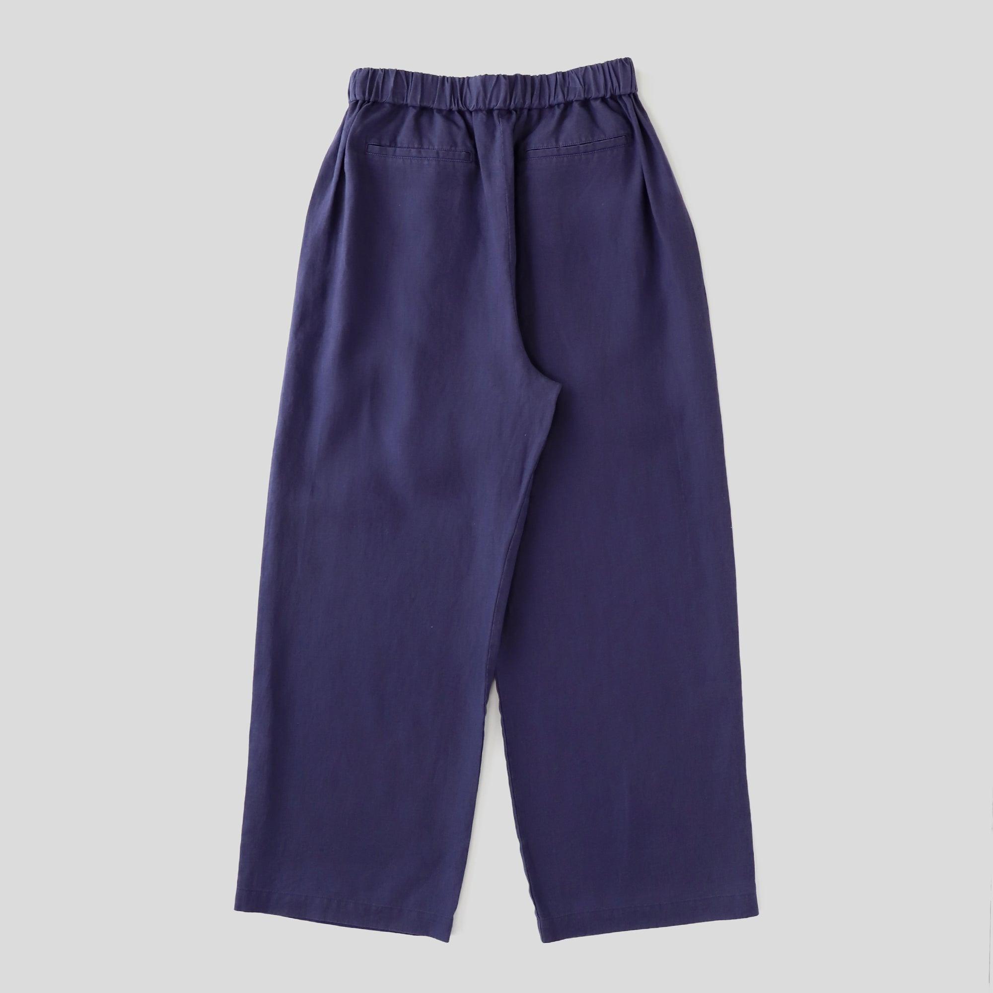 WE2501G002 ヘンプ タックイージーパンツ