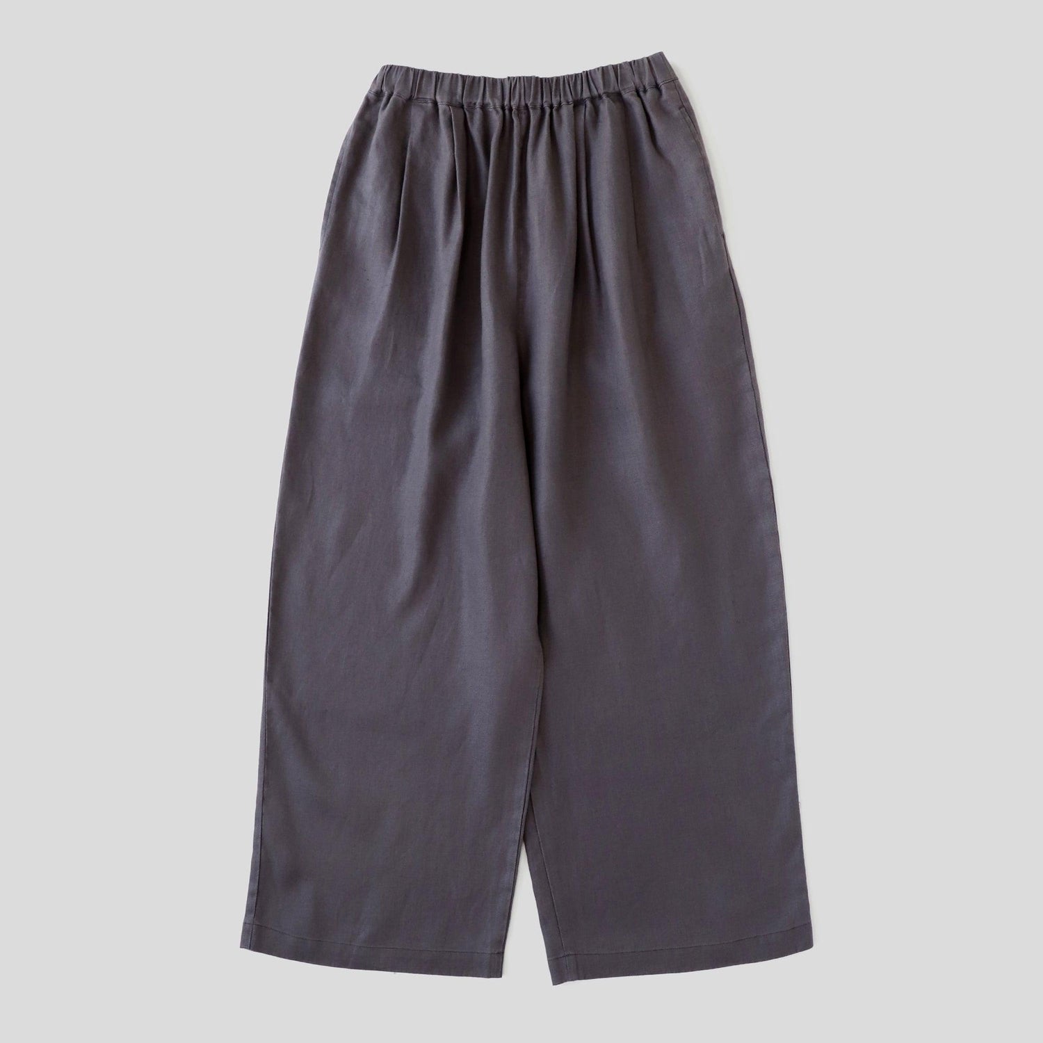 WE2501G004 ヘンプツイル  ストレートイージーパンツ