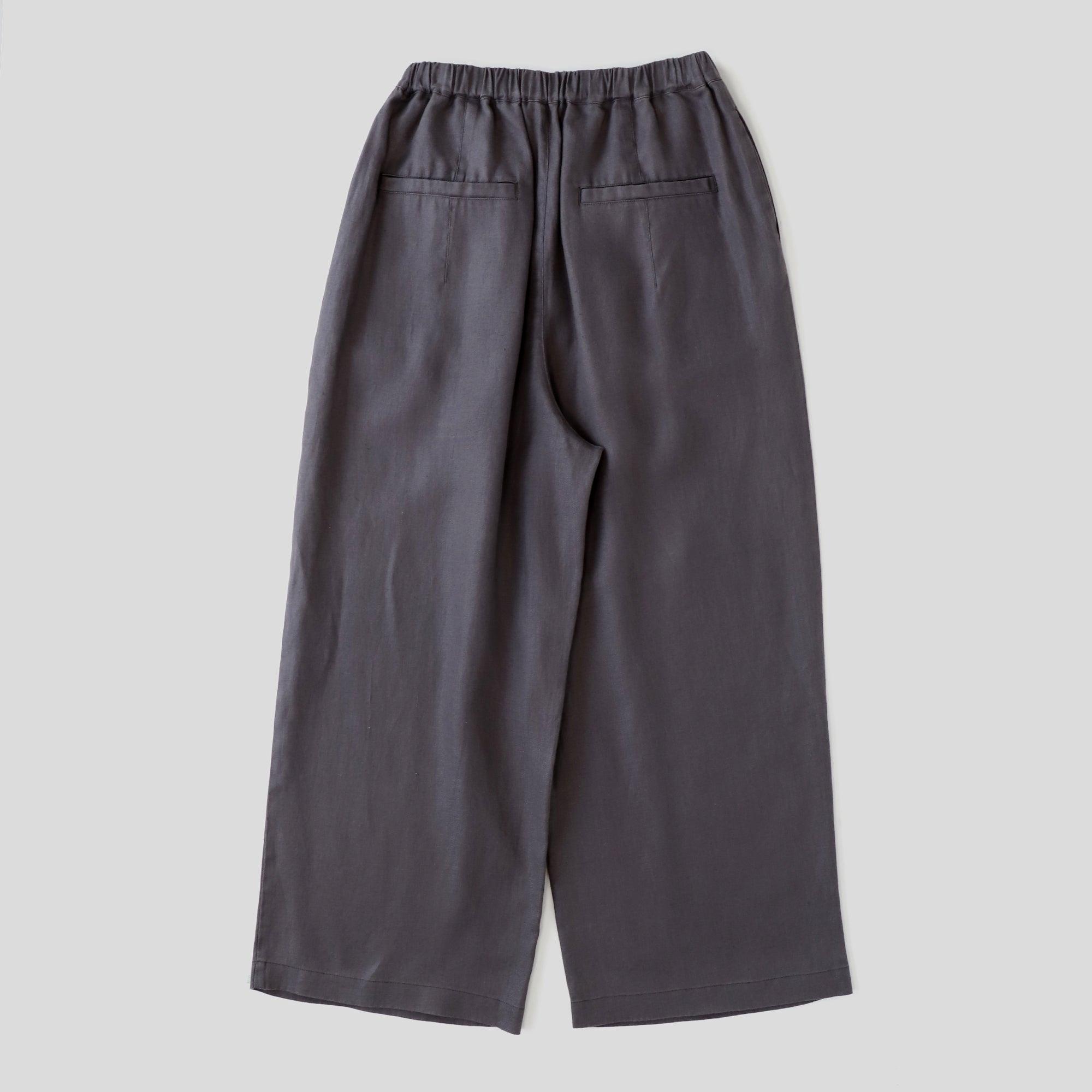 WE2501G004 ヘンプツイル  ストレートイージーパンツ