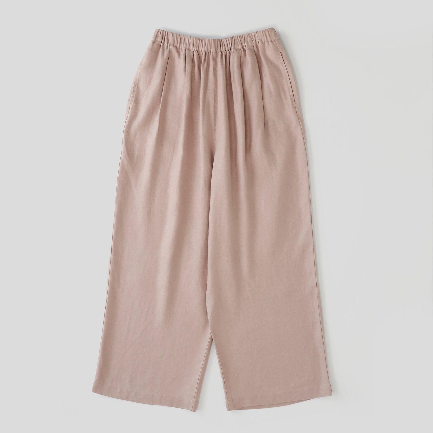 WE2501G004 ヘンプツイル  ストレートイージーパンツ