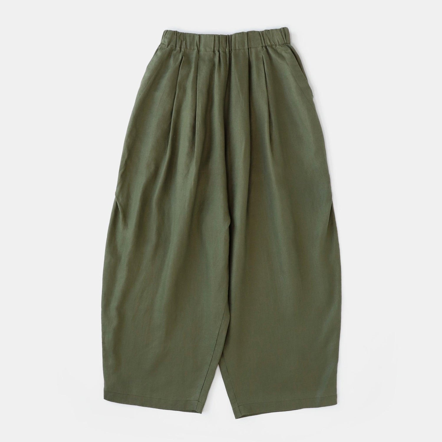WE2501G005 ヘンプワイドコクーンパンツ