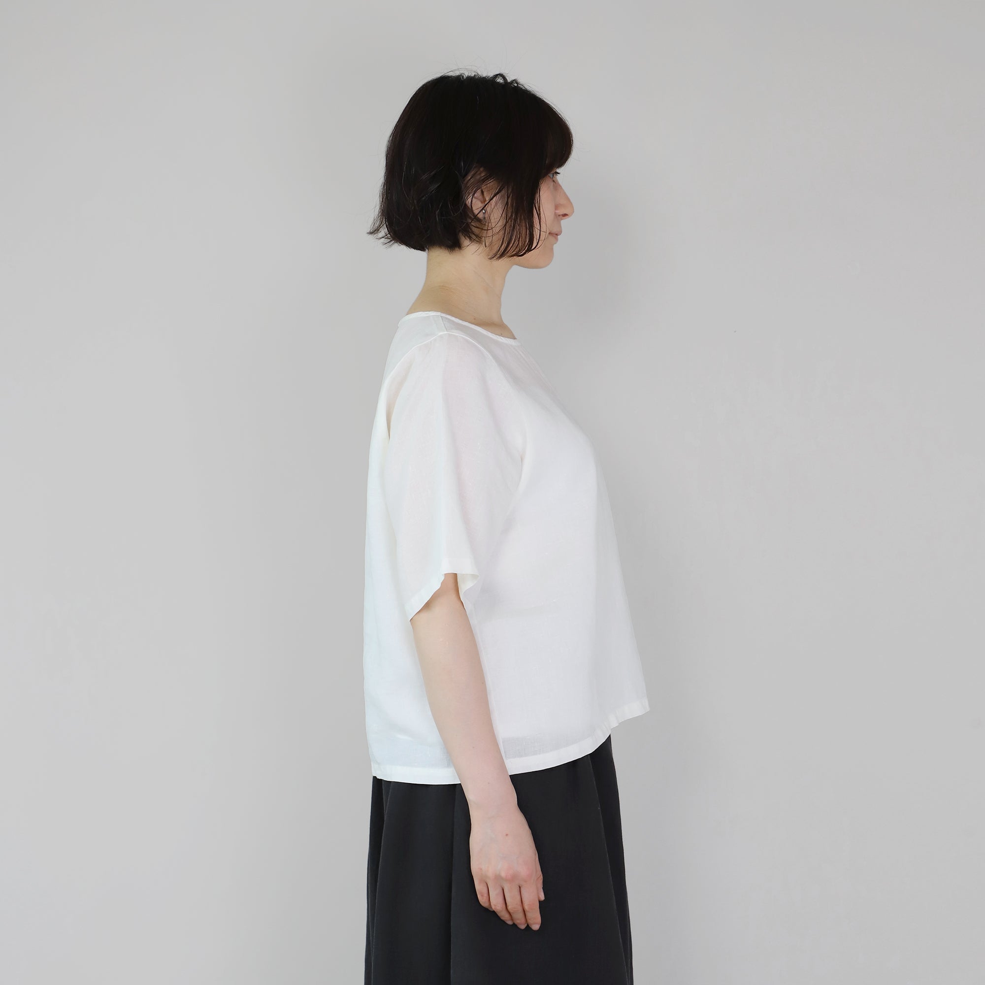 【4月10日販売開始予定】ヘンプワイドスリーブブラウス