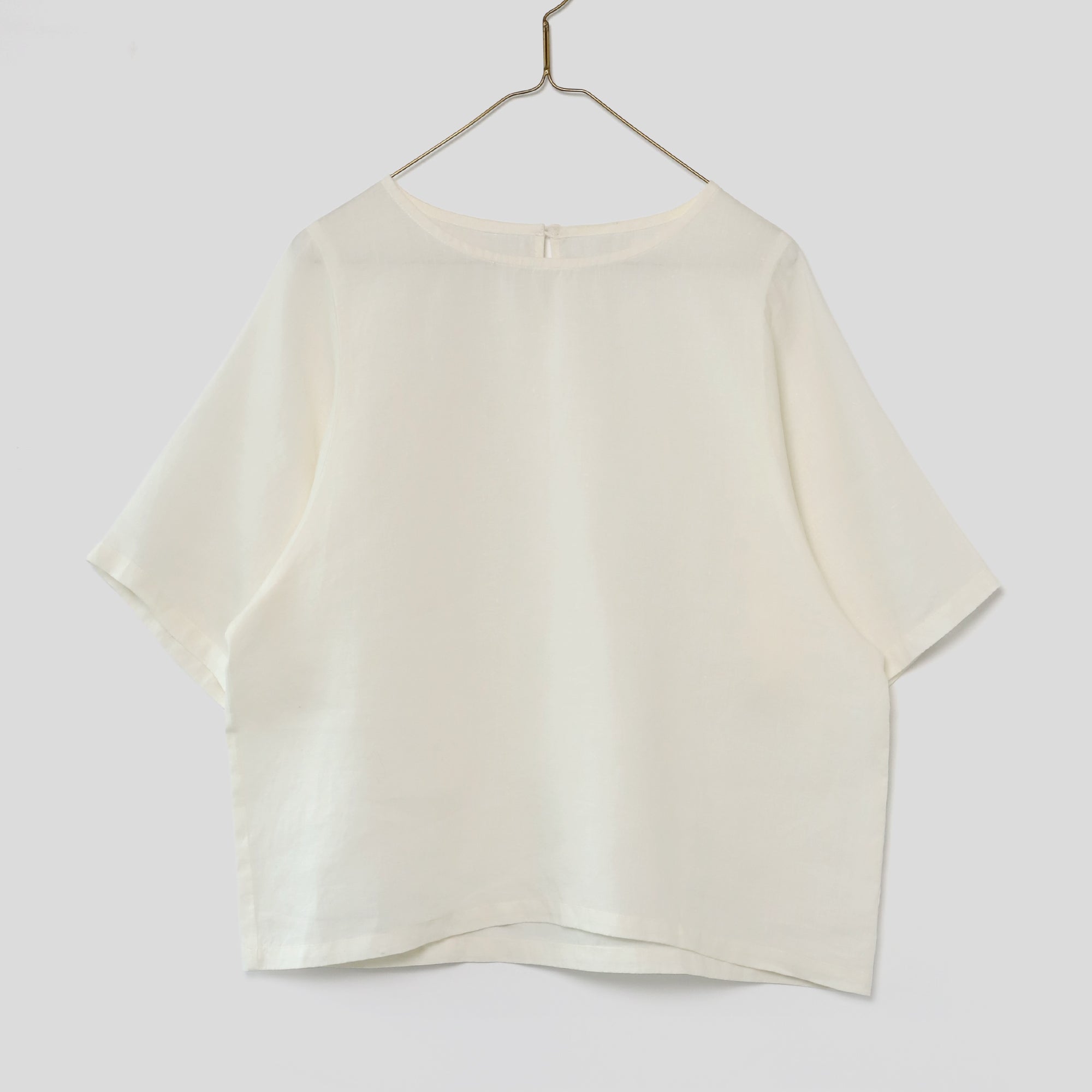 【4月10日販売開始予定】ヘンプワイドスリーブブラウス