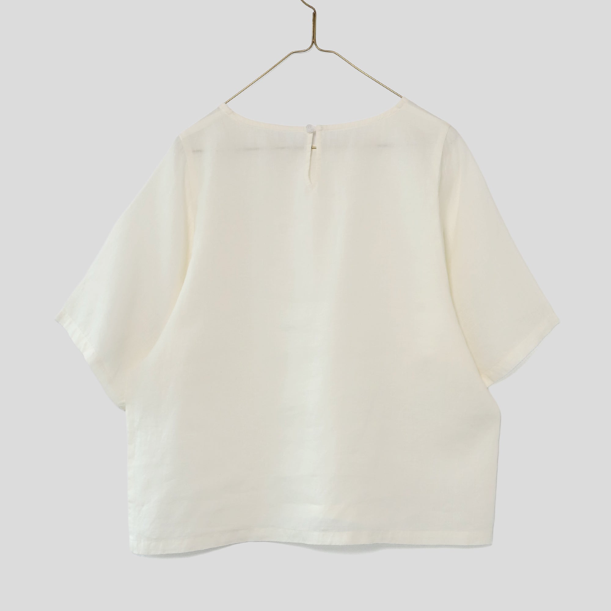 【4月10日販売開始予定】ヘンプワイドスリーブブラウス