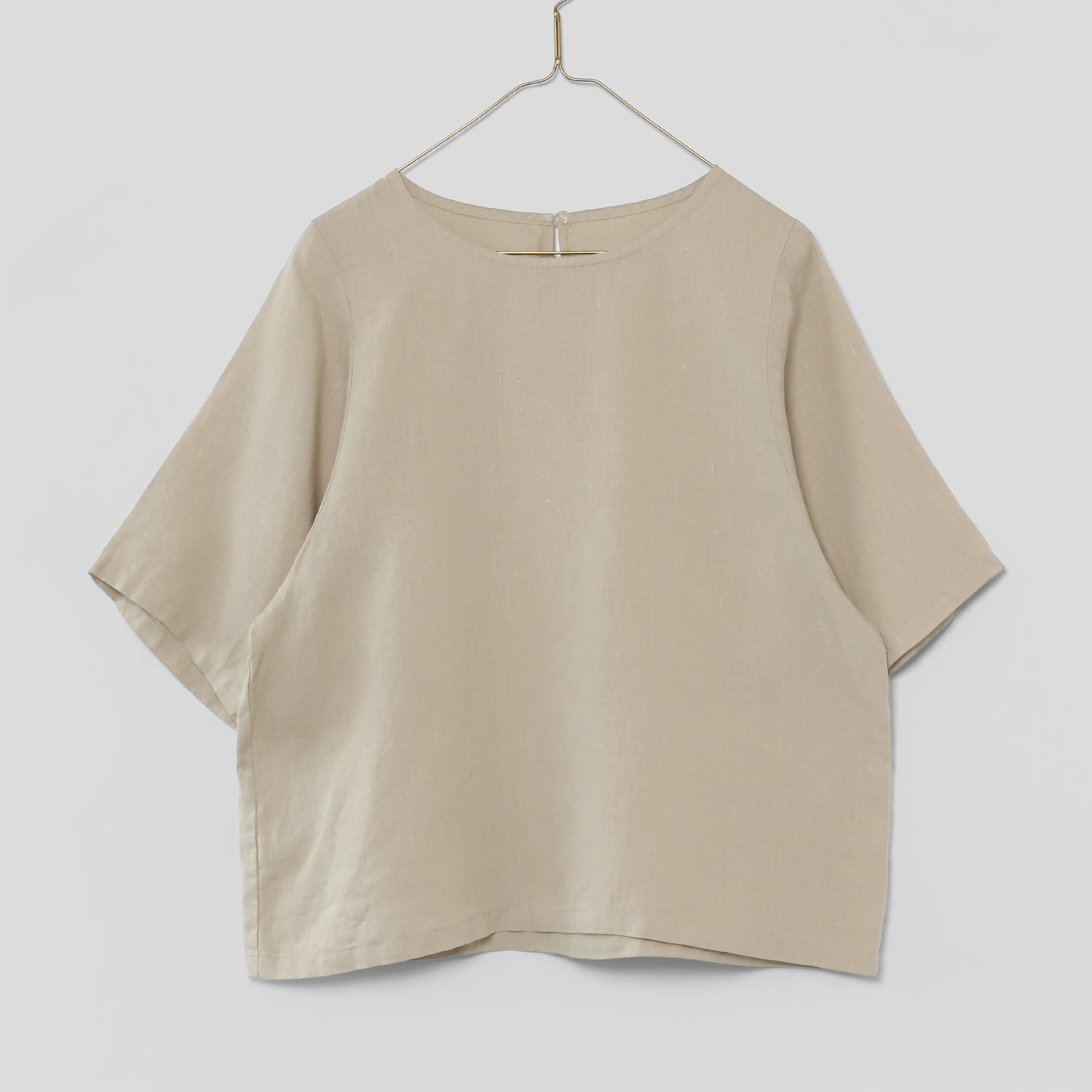 【4月10日販売開始予定】ヘンプワイドスリーブブラウス