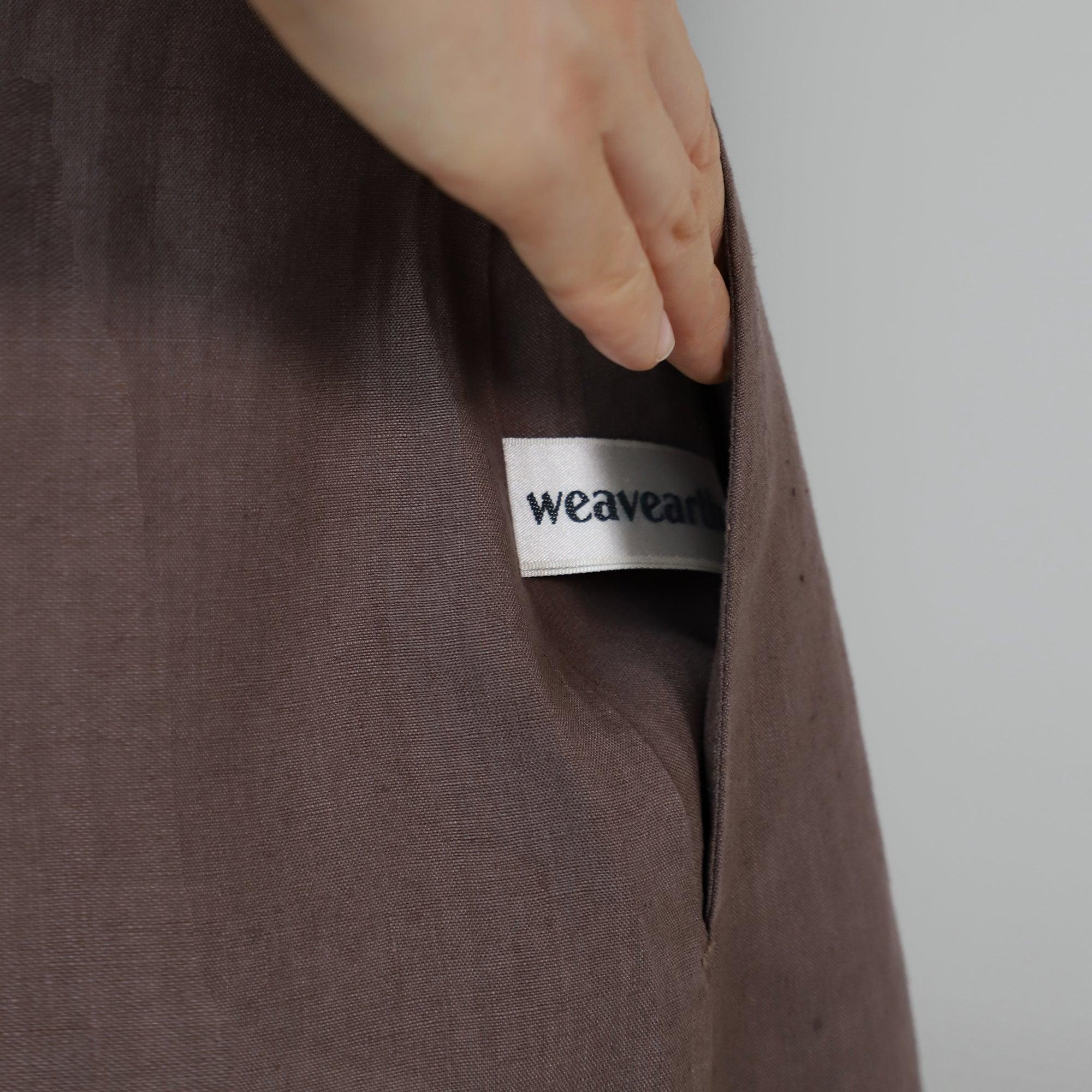 ヘンプ100%マキシエプロン WE2201R019 logo