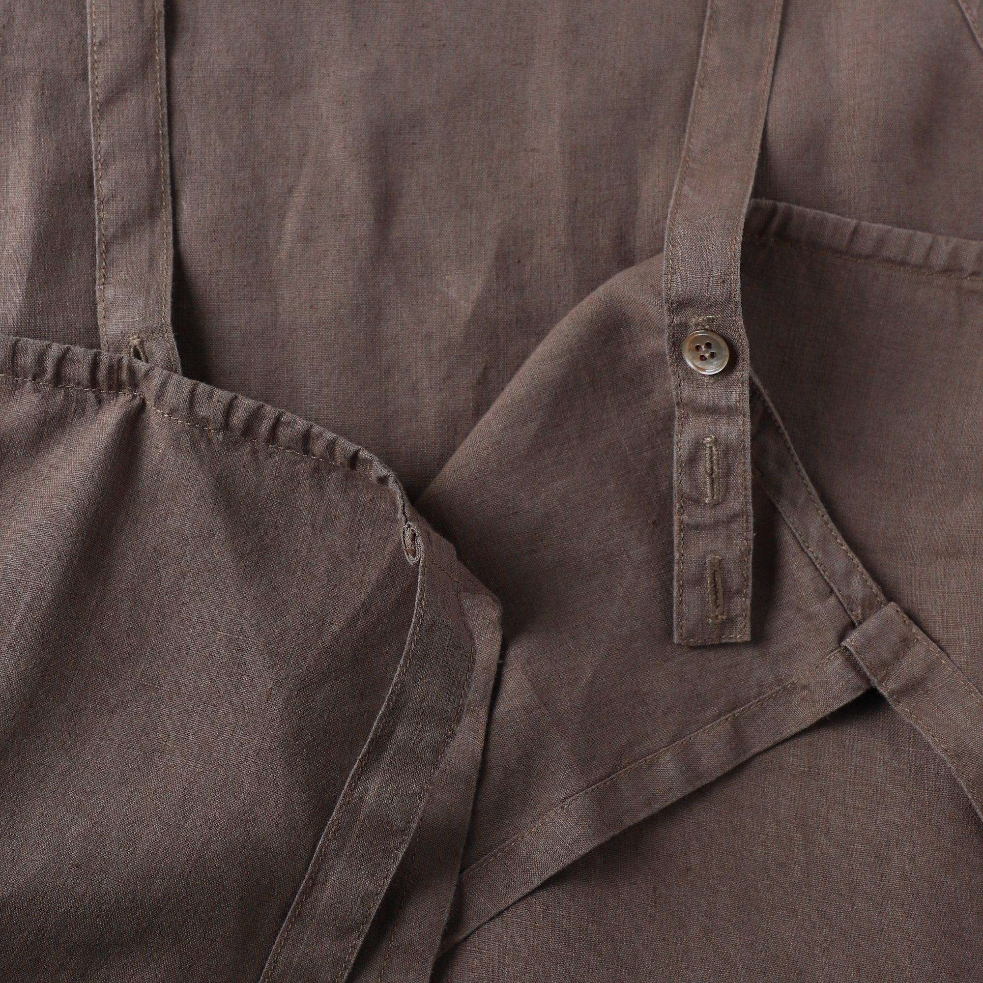 ヘンプ100%マキシエプロン WE2201R019 詳細