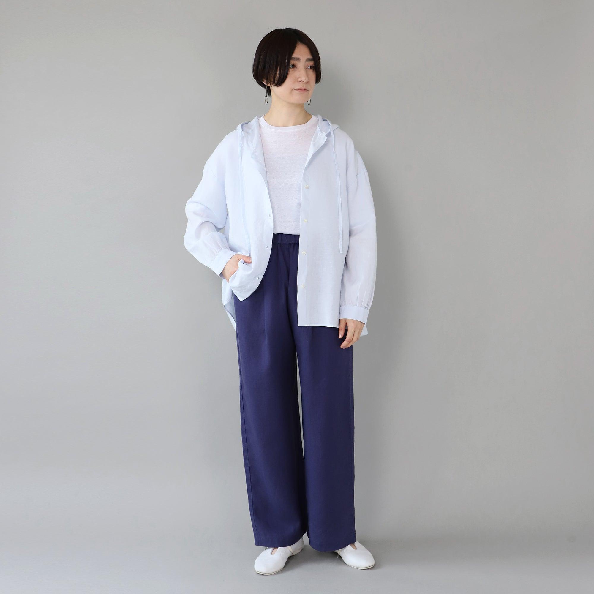 WE2501G002 ヘンプ タックイージーパンツ