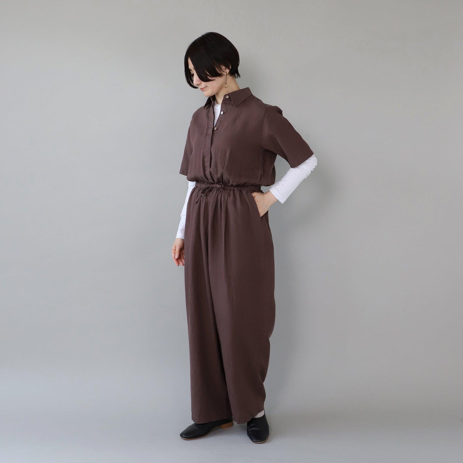 WE2501G003 ヘンプコンビネゾン