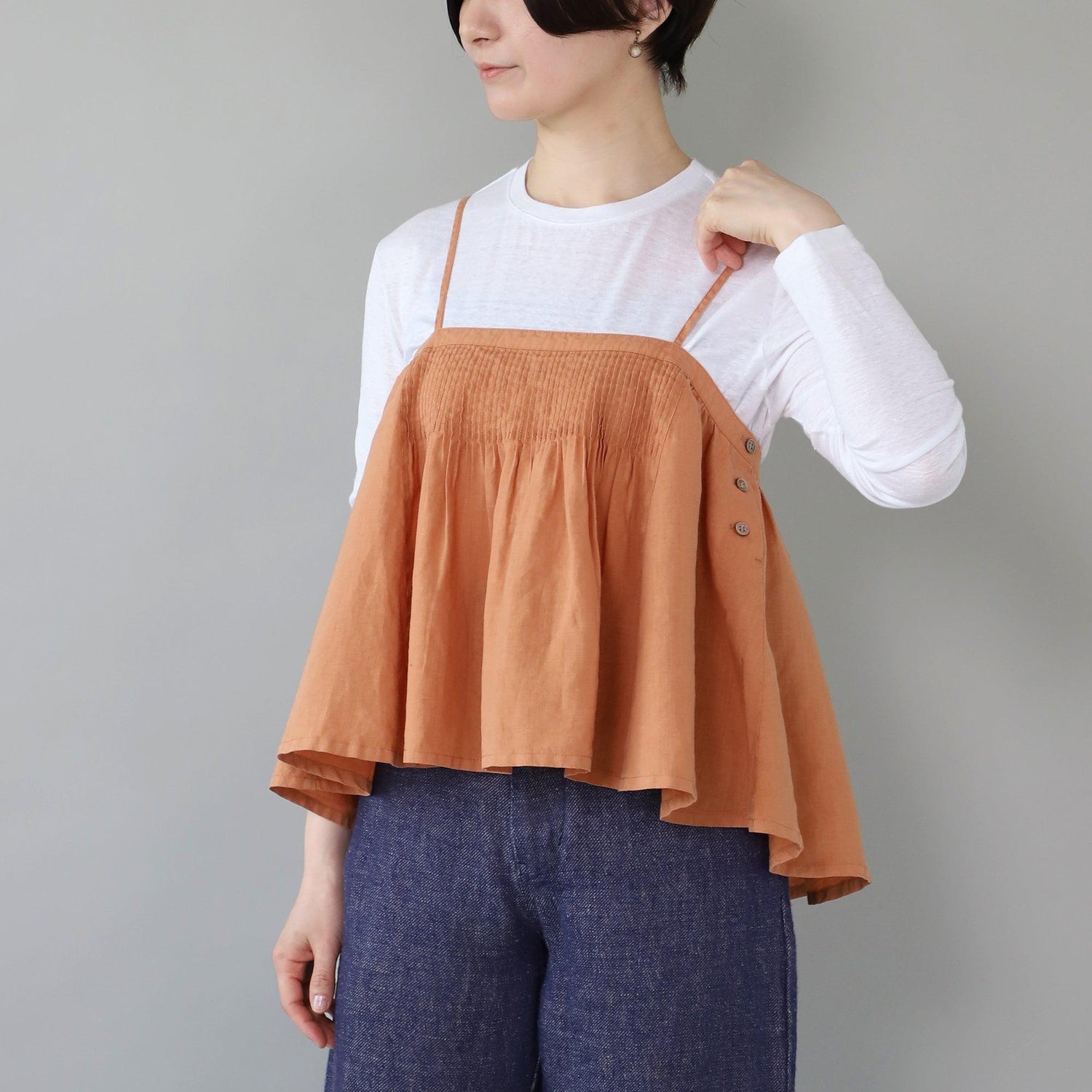 WE2501G007 ヘンプキャミソール