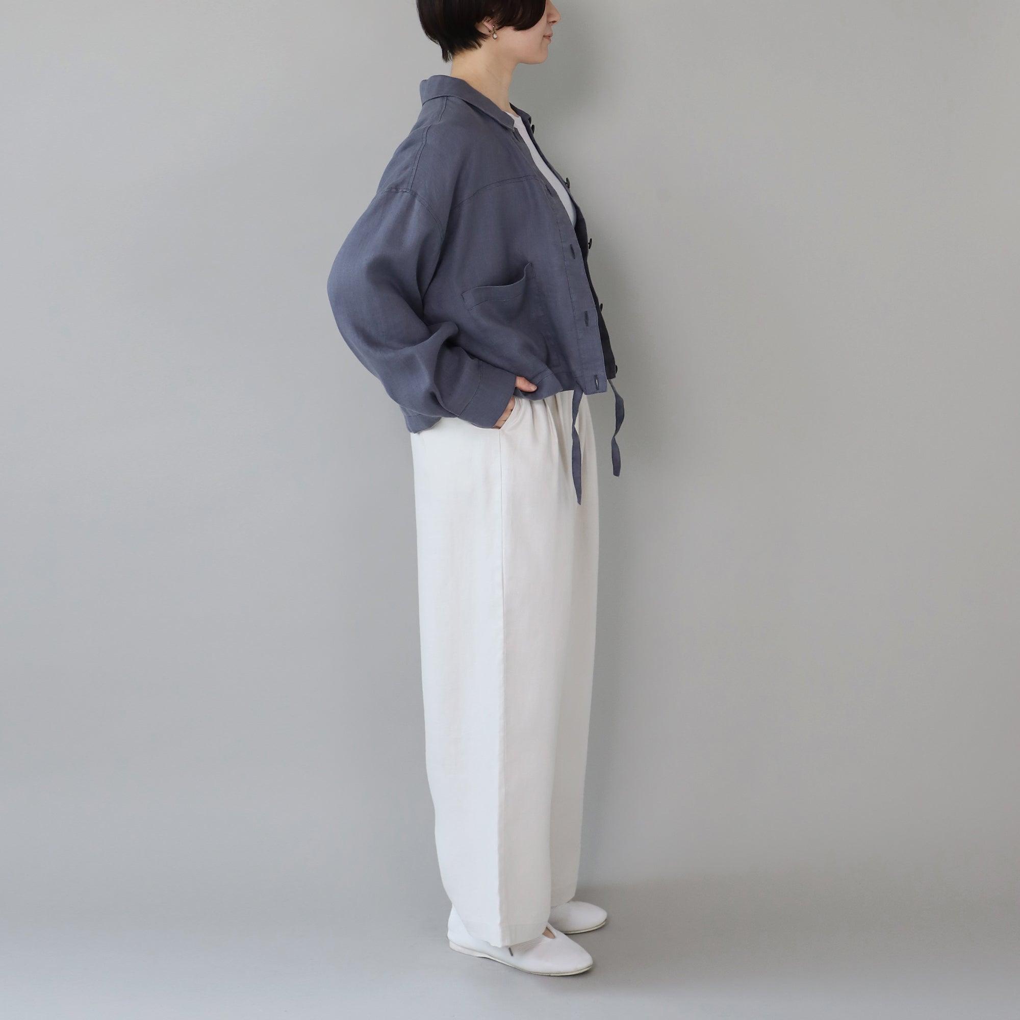 WE2501G004 ヘンプツイル  ストレートイージーパンツ