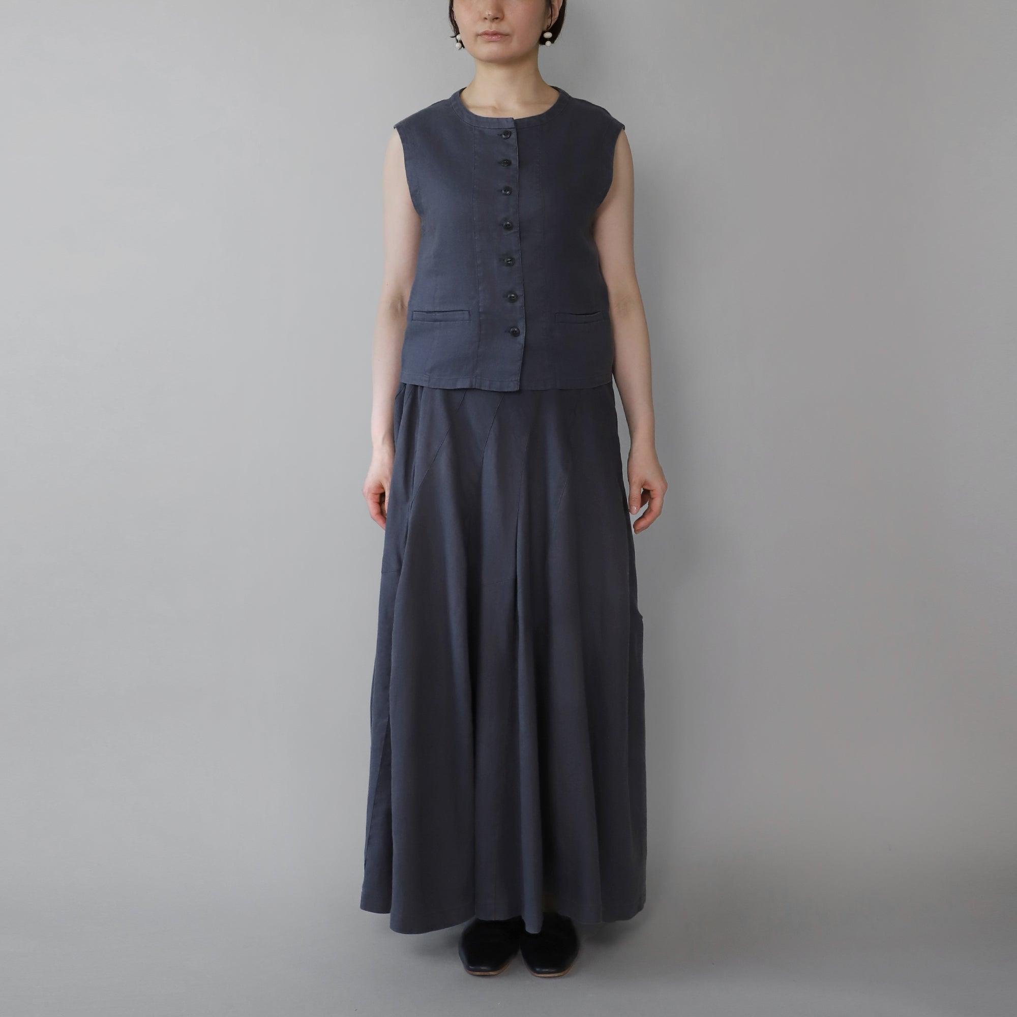 ヘンプオープンベスト WE2401G009 INK