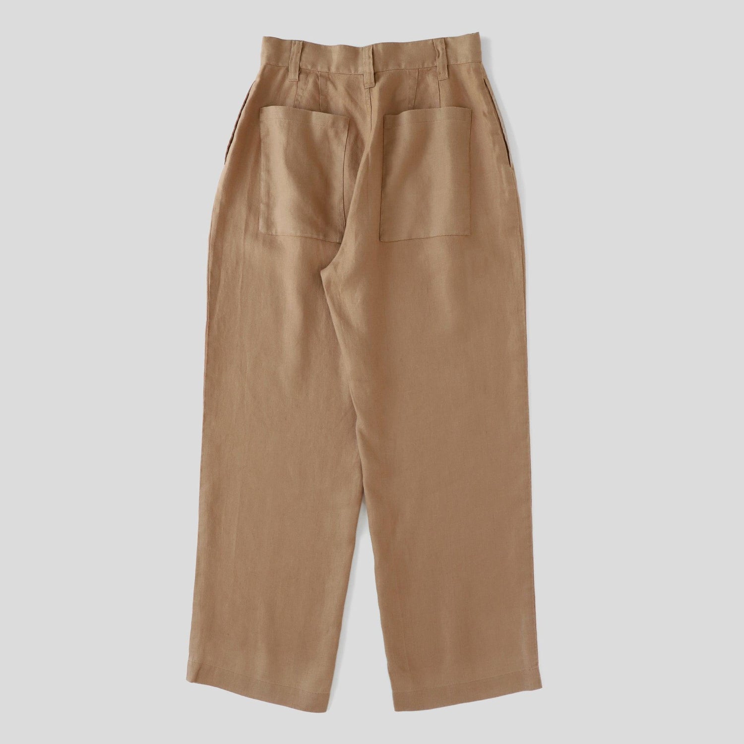 ヘンプストレートパンツ WE2401G008 Mocca