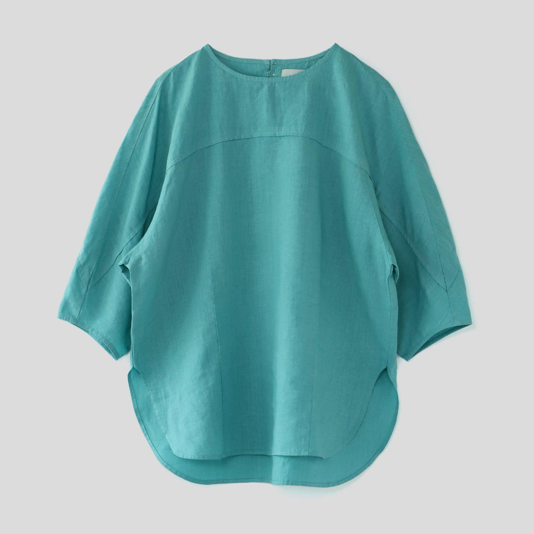 ヘンプフェザーブラウス WE2401G012 Emerald