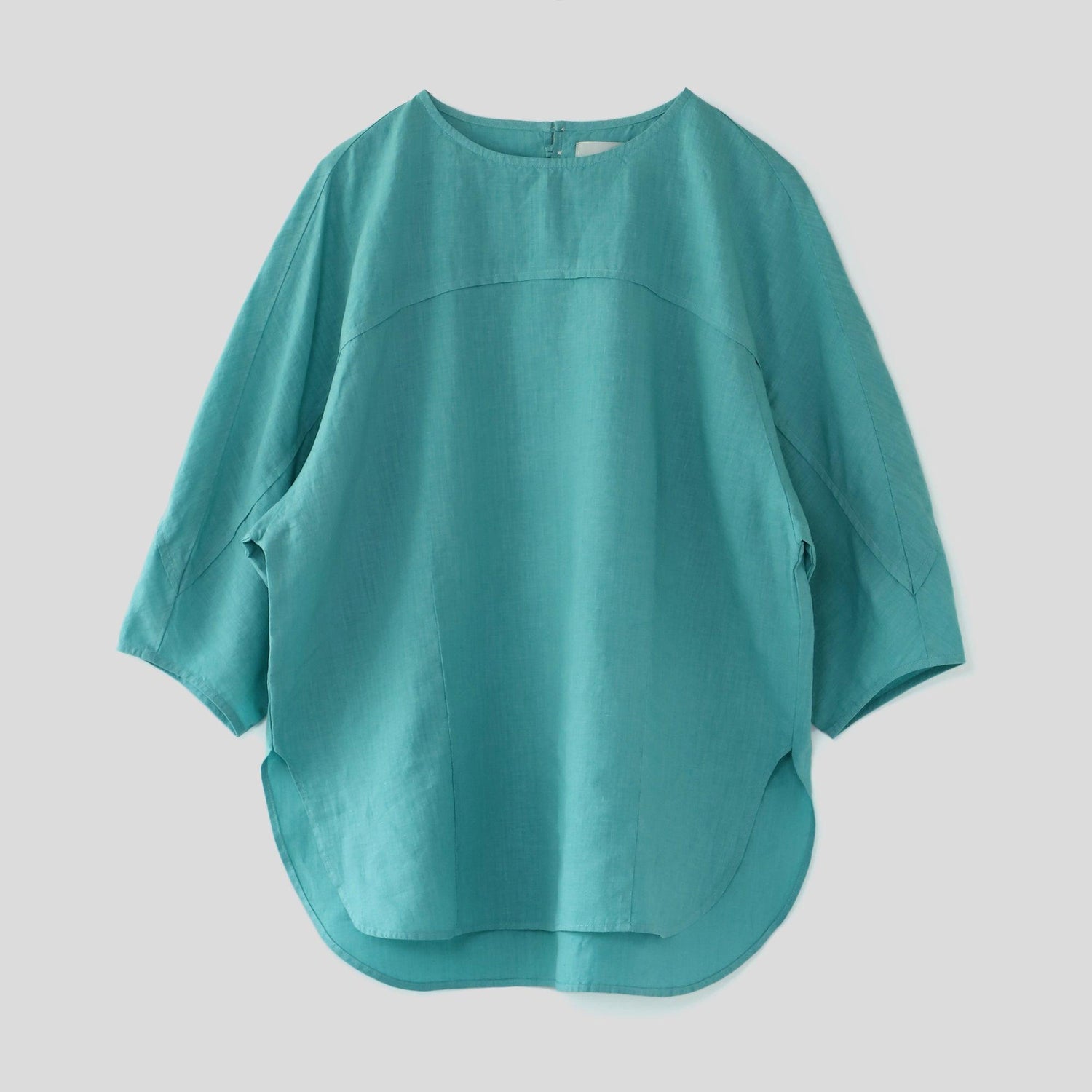 ヘンプフェザーブラウス WE2401G012 Emerald