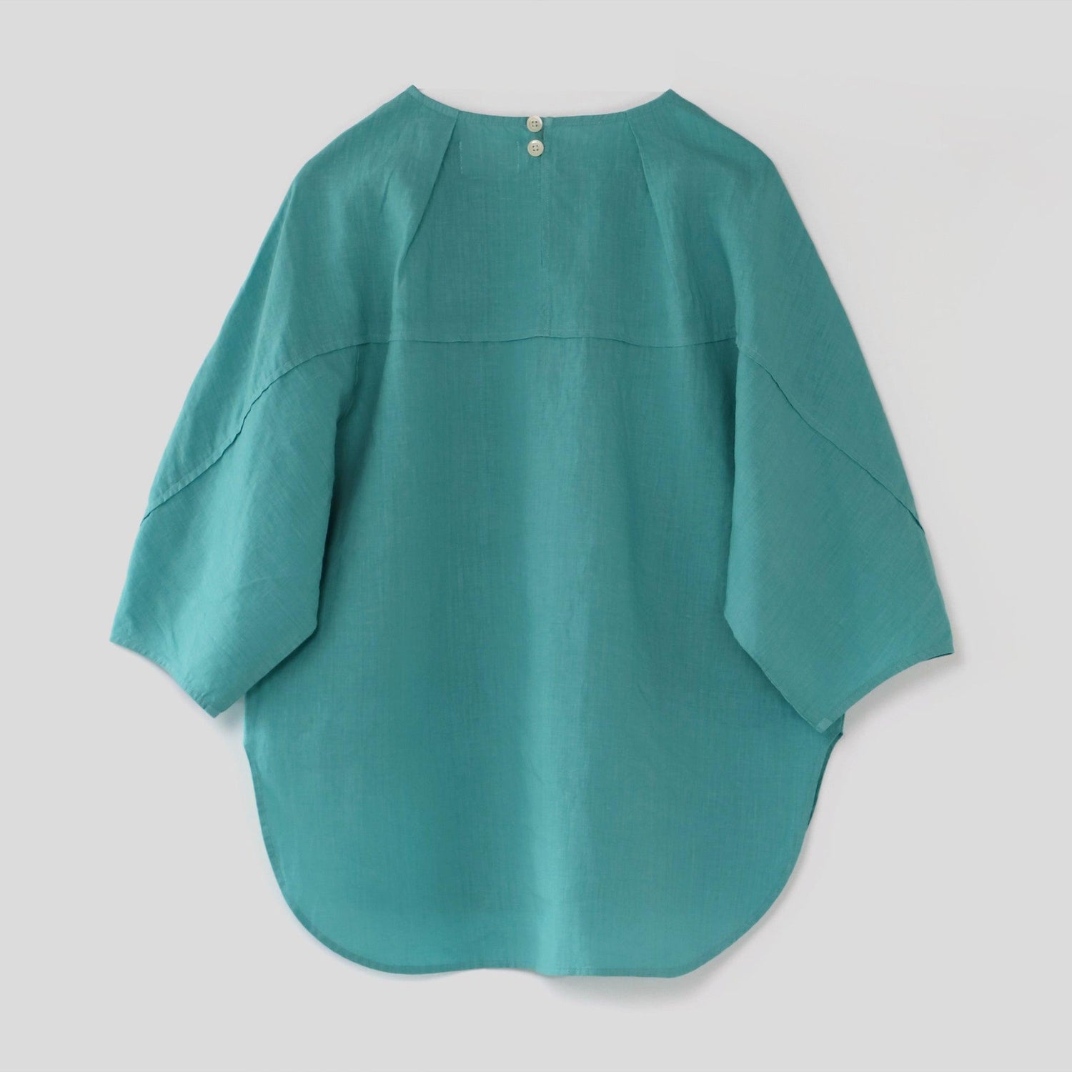 ヘンプフェザーブラウス WE2401G012 Emerald