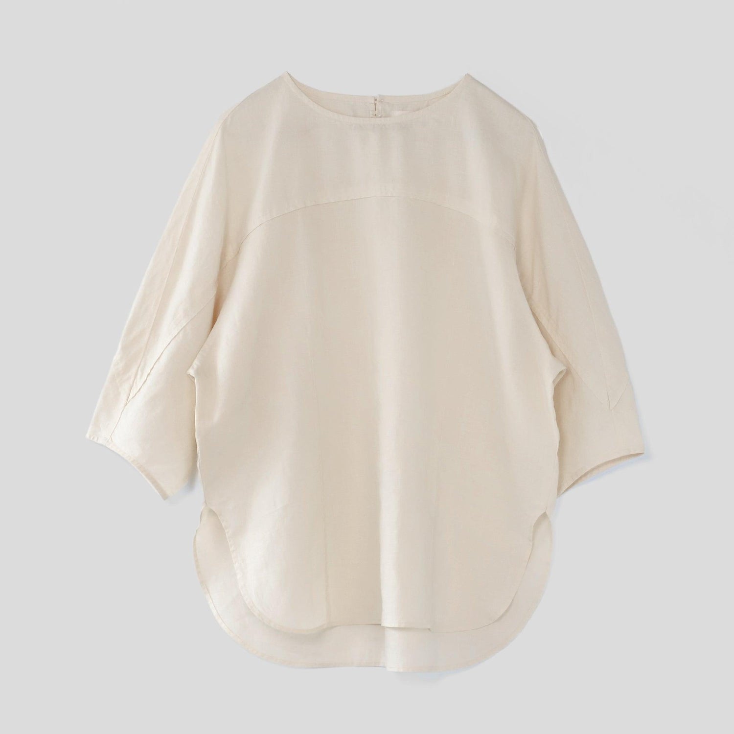 ヘンプフェザーブラウス WE2401G012 Beige