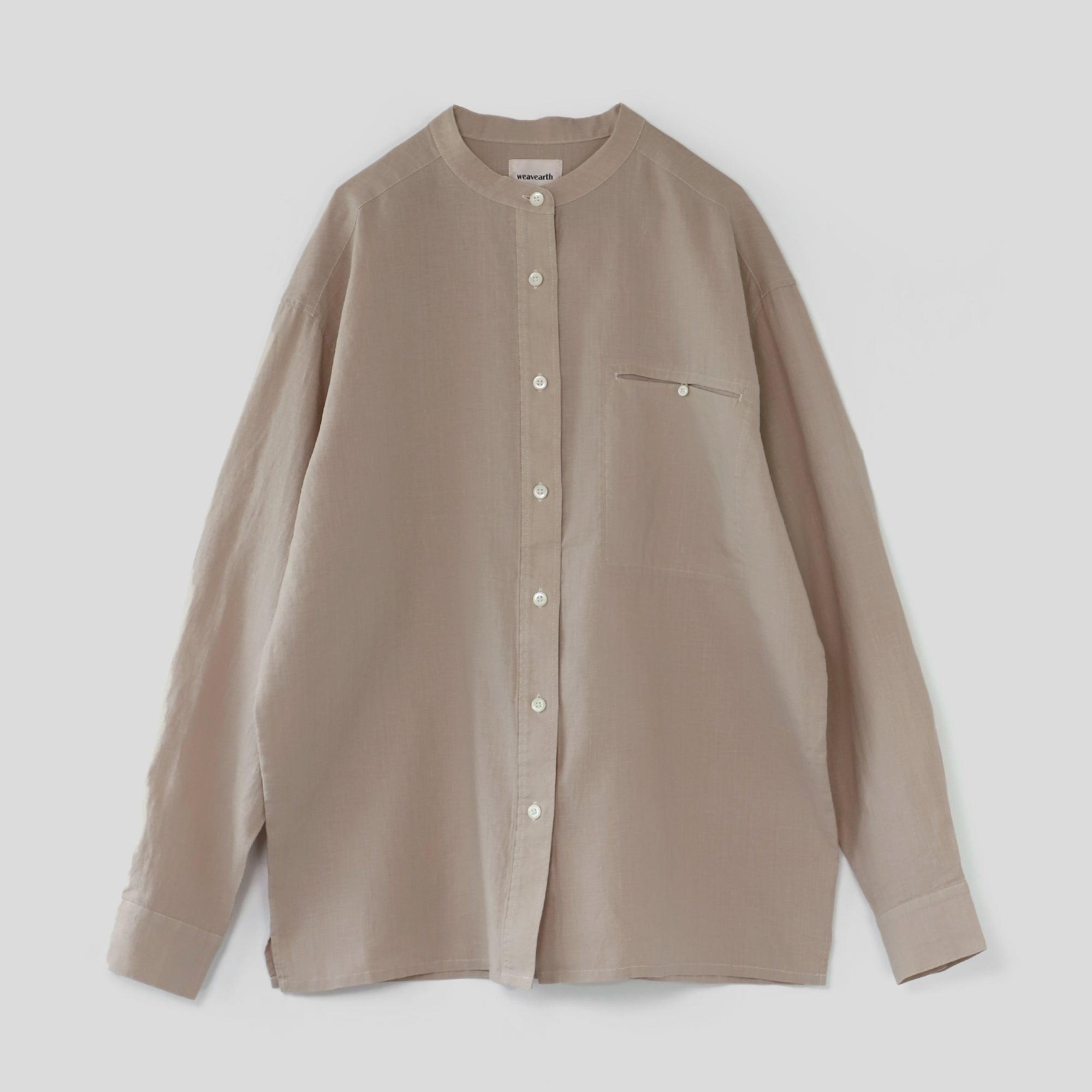 ヘンプフェザーシャツ WE2401G013 Beige