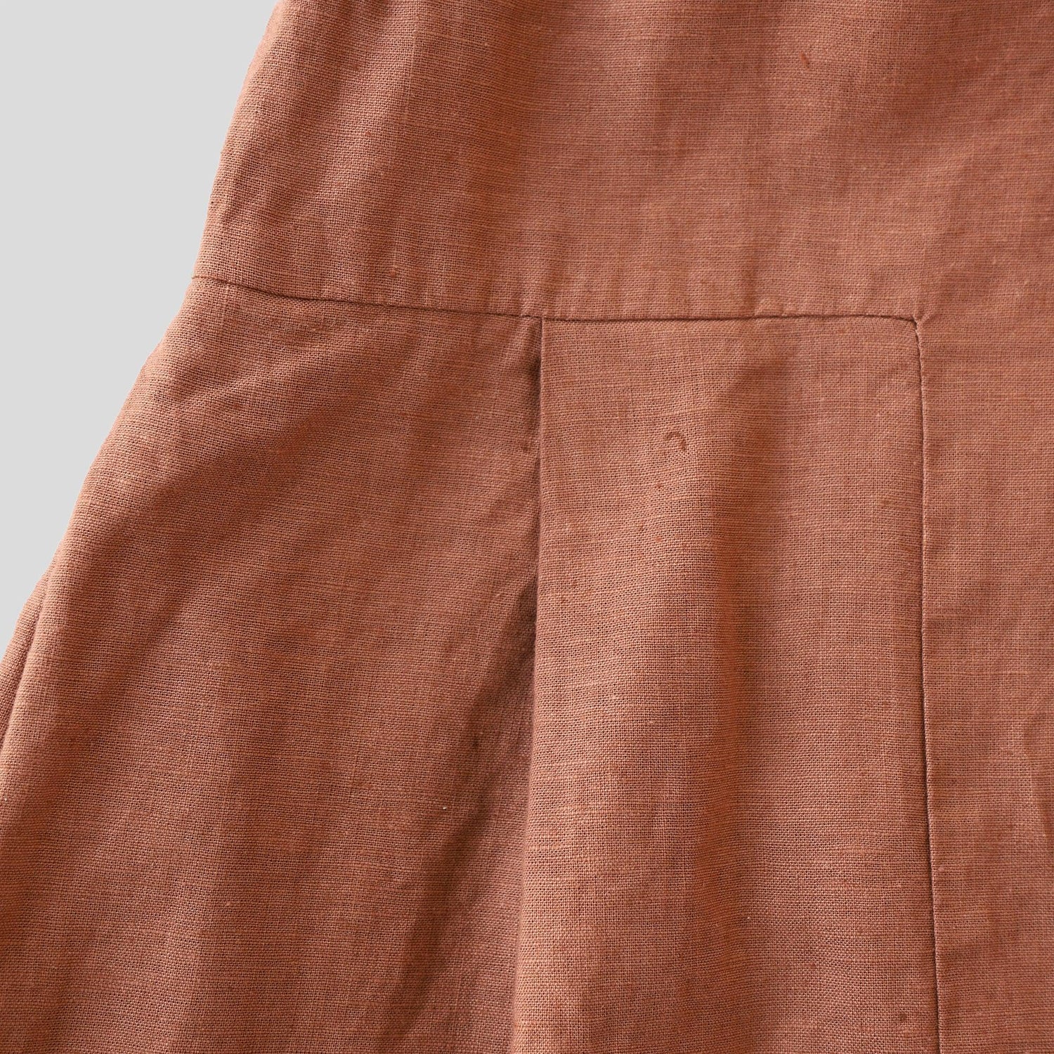 リループサイドタックワンピース WE2401G004 Rosewood detail