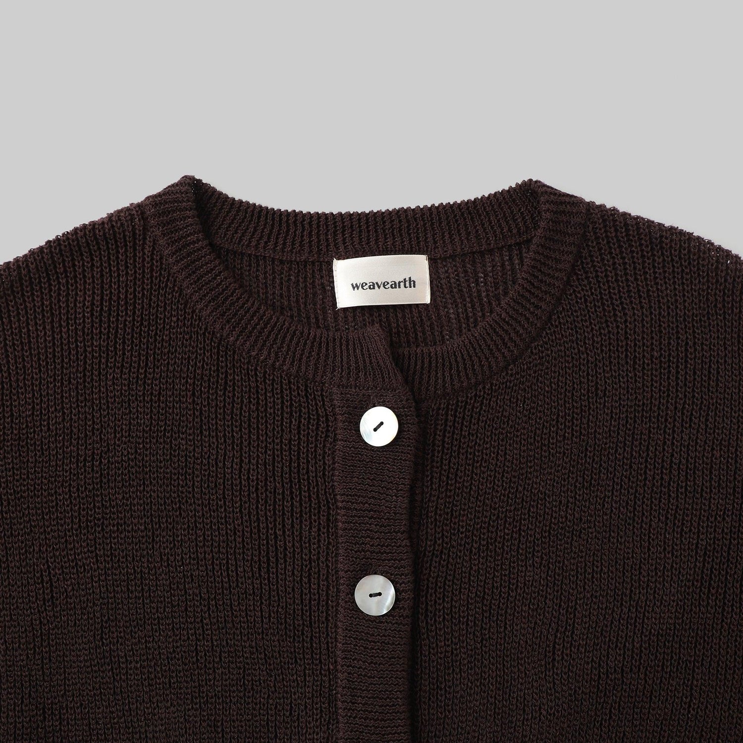 ヘンプコットンコクーンプルオーバー WE2401G016 Brown