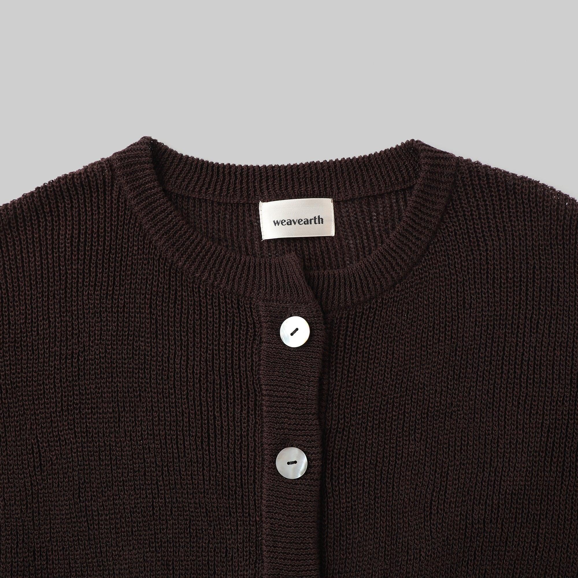 ヘンプコットンコクーンプルオーバー WE2401G016 Brown